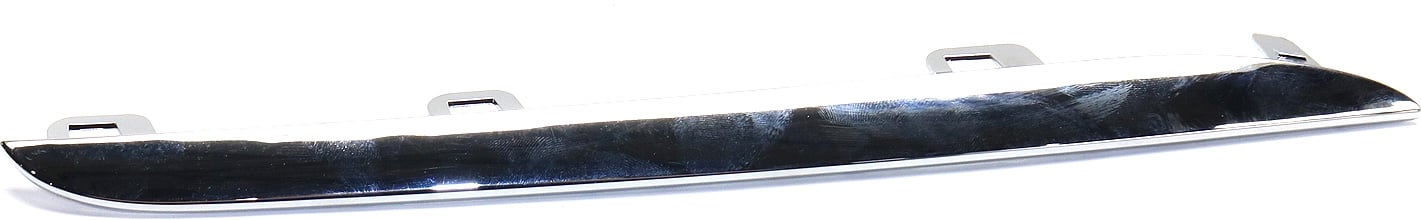 Lower Right (Passenger) Chrome Grille Molding for Mercedes-Benz C300 (2015-2018) / C400 (2015), Sedan, w/o Luxury Package, Replacement