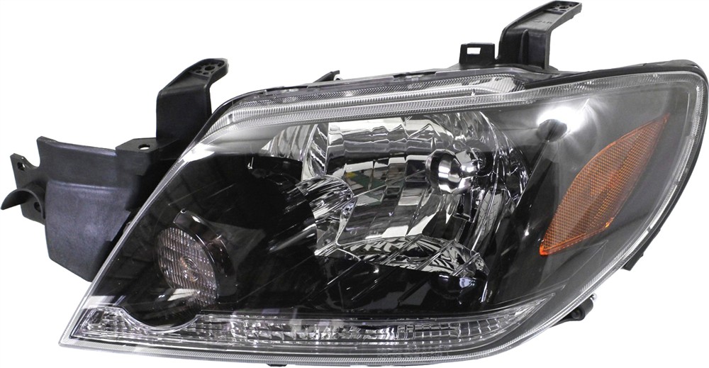Headlight Assembly for Mitsubishi Outlander 2003-2004, Left (Driver) Side, Halogen, without Relay, Replacement