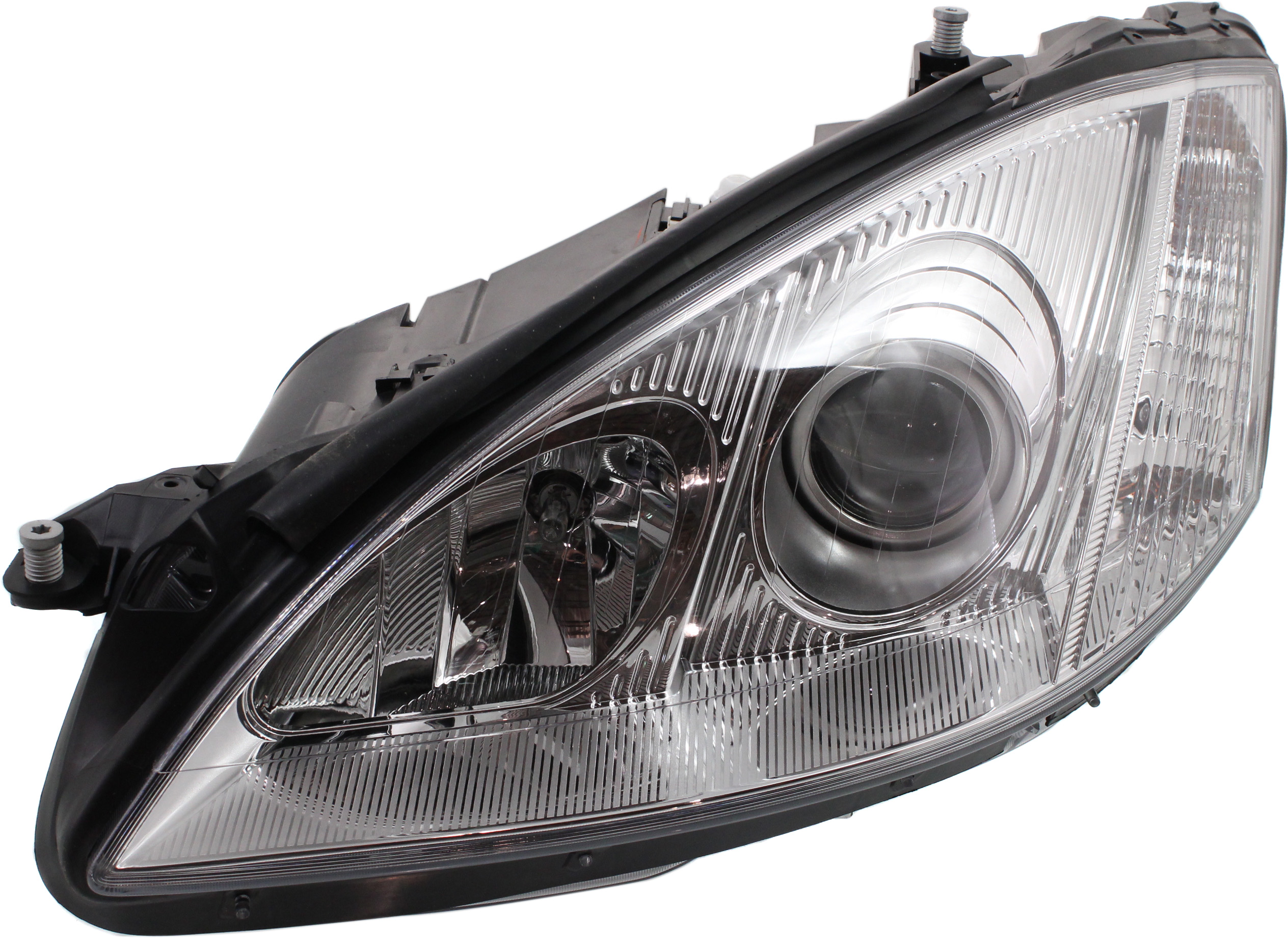Headlight Assembly for Mercedes-Benz S-Class 2007-2013, Left (Driver), Halogen, Replacement
