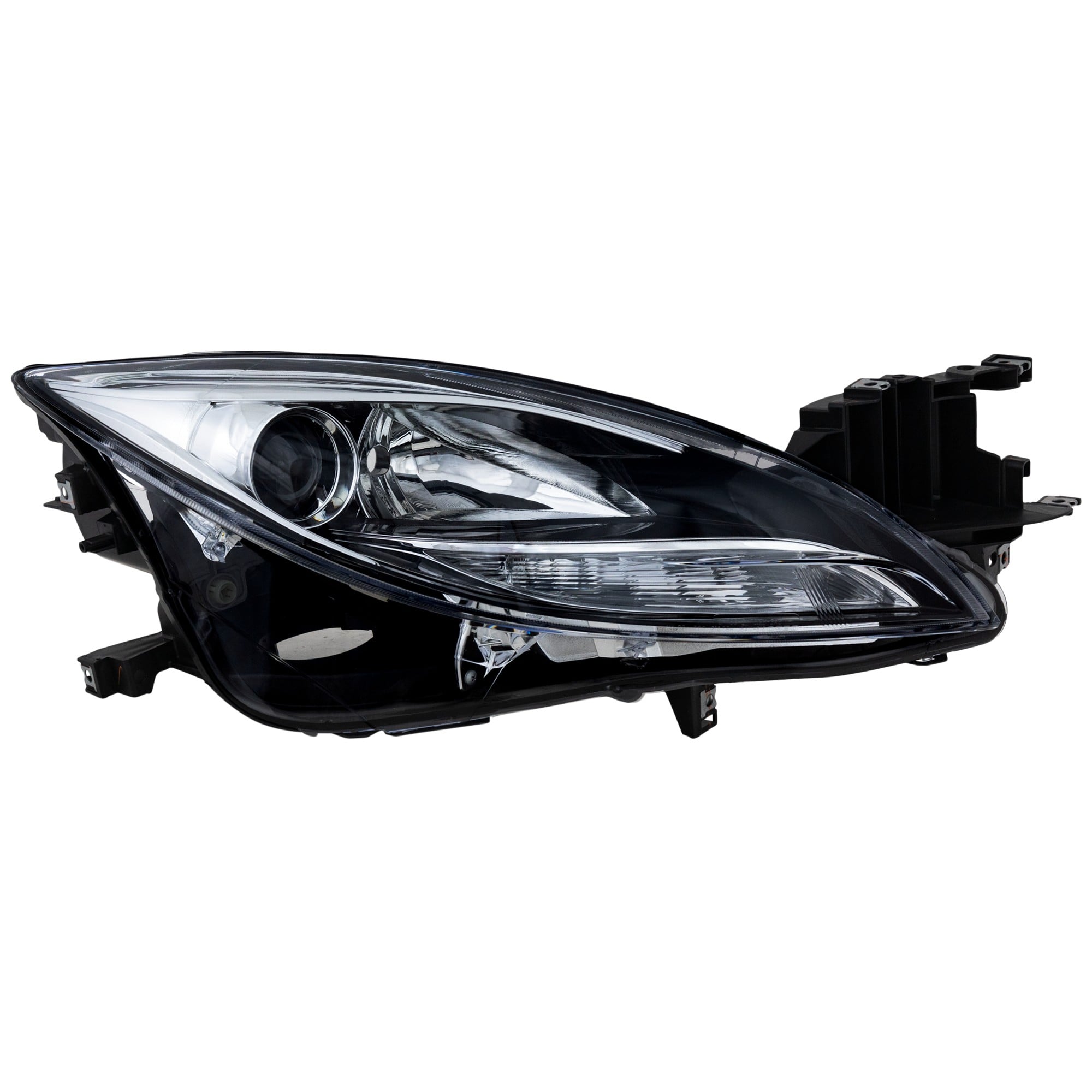 Headlight for Mazda 6 2011-2013 Right (Passenger), Lens and Housing, Xenon, Without HID Kit, Replacement