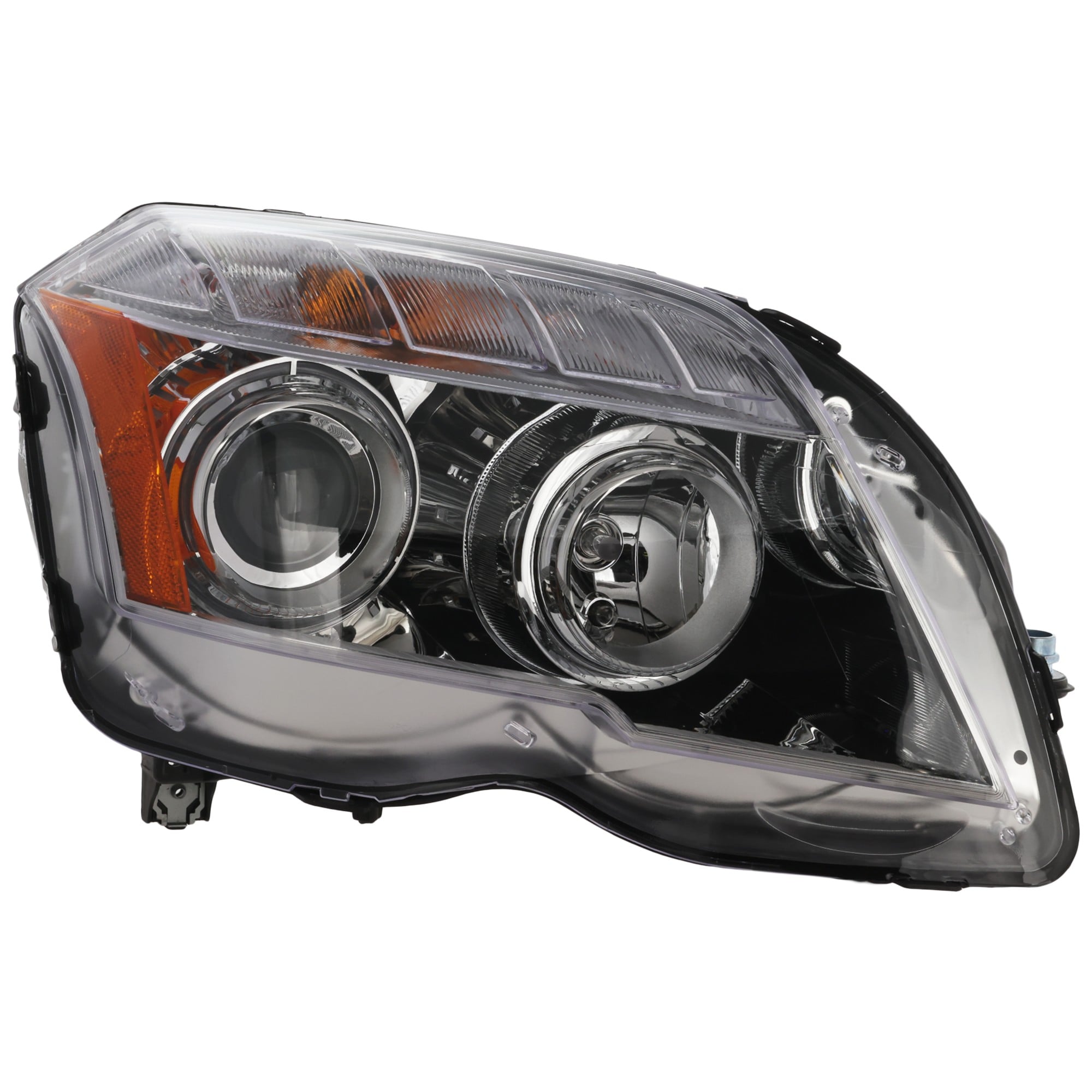 Headlight Assembly for Mercedes-Benz GLK350 2010-2012, Right (Passenger) Side, Halogen, Replacement