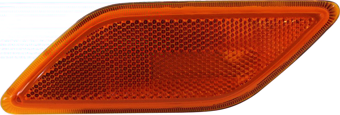 Front Side Marker Light for Mercedes Benz E-Class 2010-2013, Left (Driver), Lens and Housing, Sedan/Wagon, Replacement