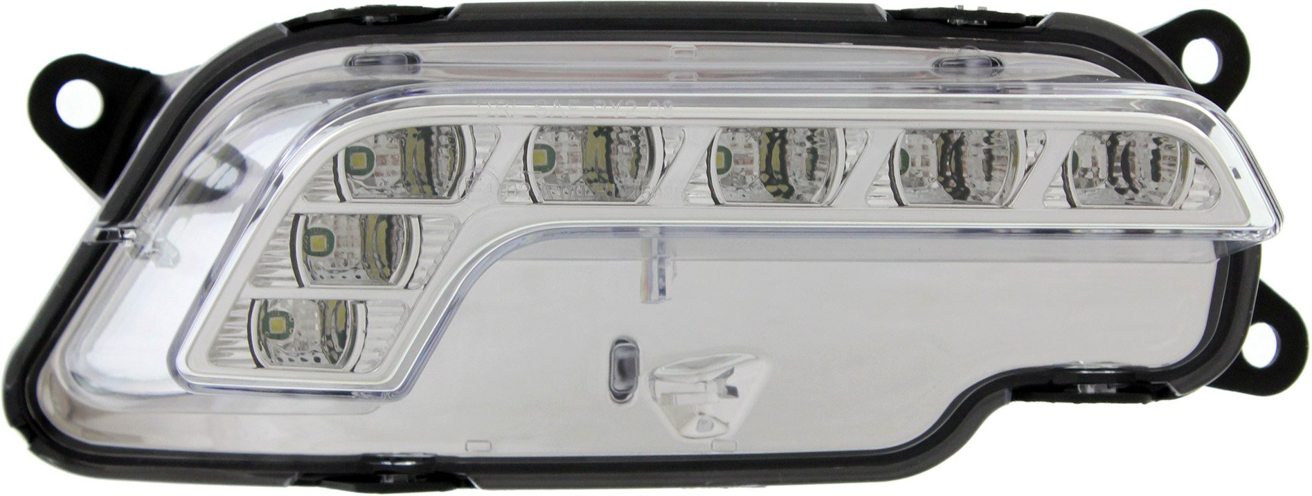 Driving Light Assembly for Mercedes-Benz E-Class 2010-2016, Right (Passenger) Side, with Light Package, Sedan (2010-2013), Coupe/Convertible/Wagon, Replacement