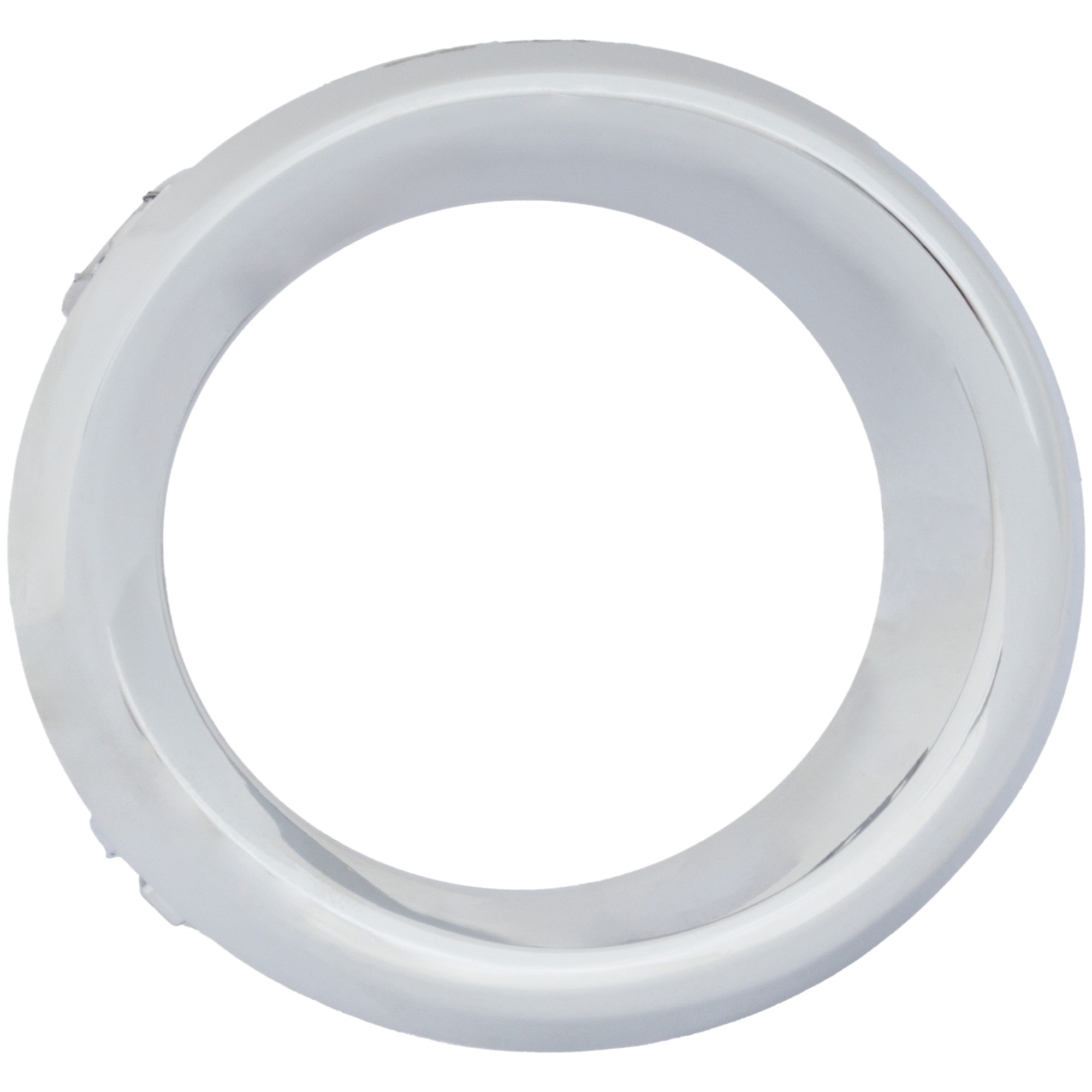 Front Fog Light Molding for Mazda 3, 2014-2016, Right (Passenger), Chrome, Hatchback/Sedan, Japan-Built Vehicle, Ring, Replacement