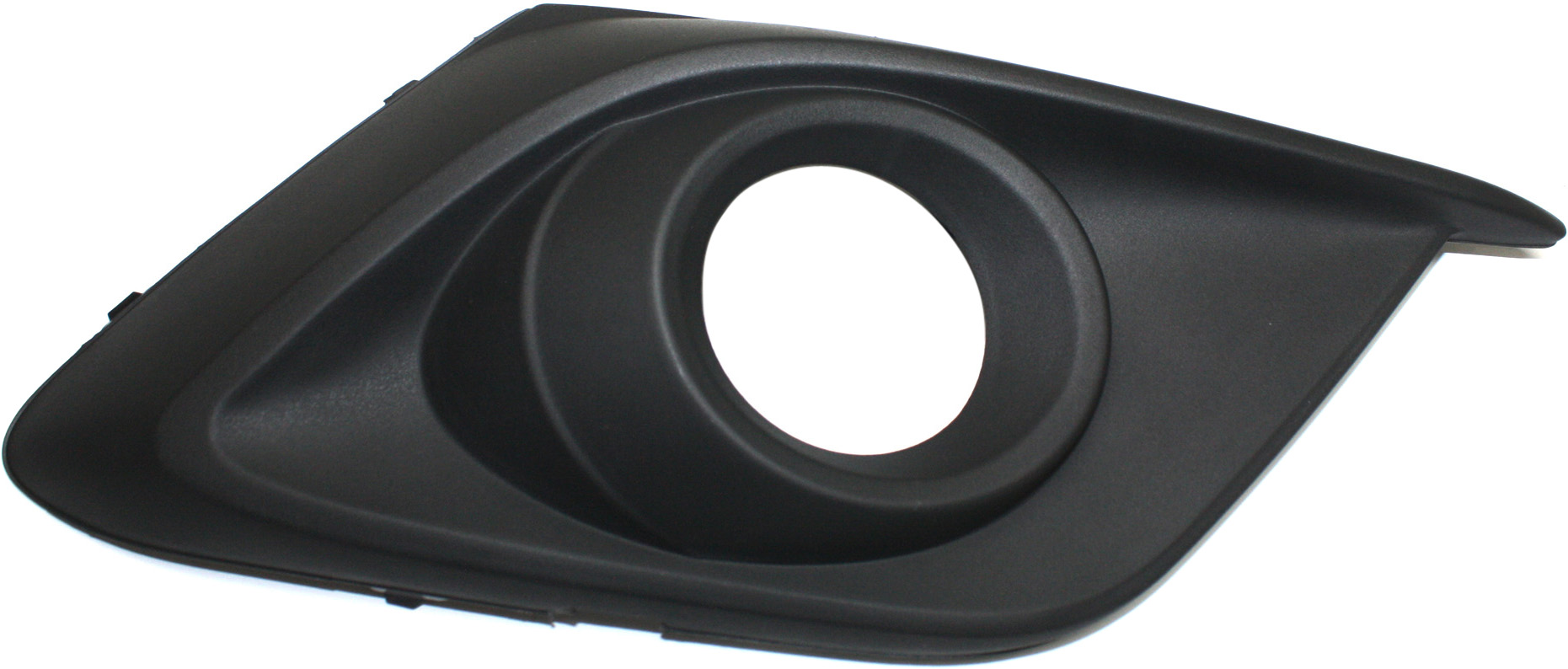 Front Fog Light Molding for Mazda 3 Hatchback/Sedan 2014-2016, Textured Black, Right (Passenger) Side, Replacement
