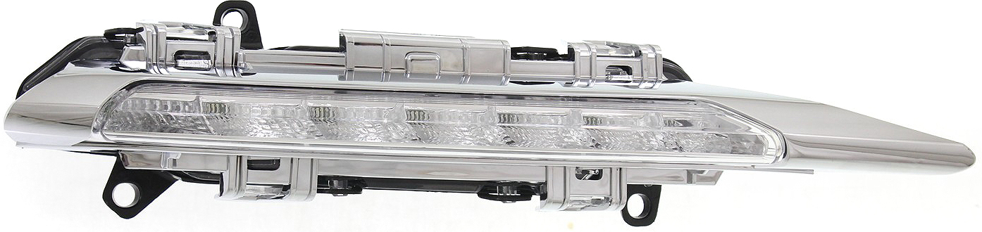 Driving Light for Mercedes-Benz S-Class (2007-2013), CLS550 (2012-2014), GLK-Class (2013-2015) Right (Passenger) Side, (GLK-Class w/ AMG Package), Replacement