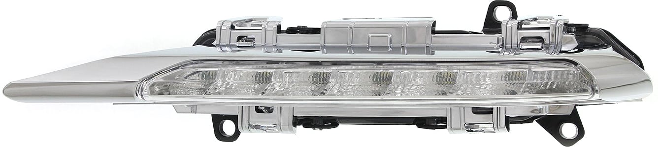 Driving Light for Mercedes-Benz S-Class 2007-2013, CLS550 2012-2014, GLK-Class 2013-2015 (with AMG Package) Left (Driver), Replacement