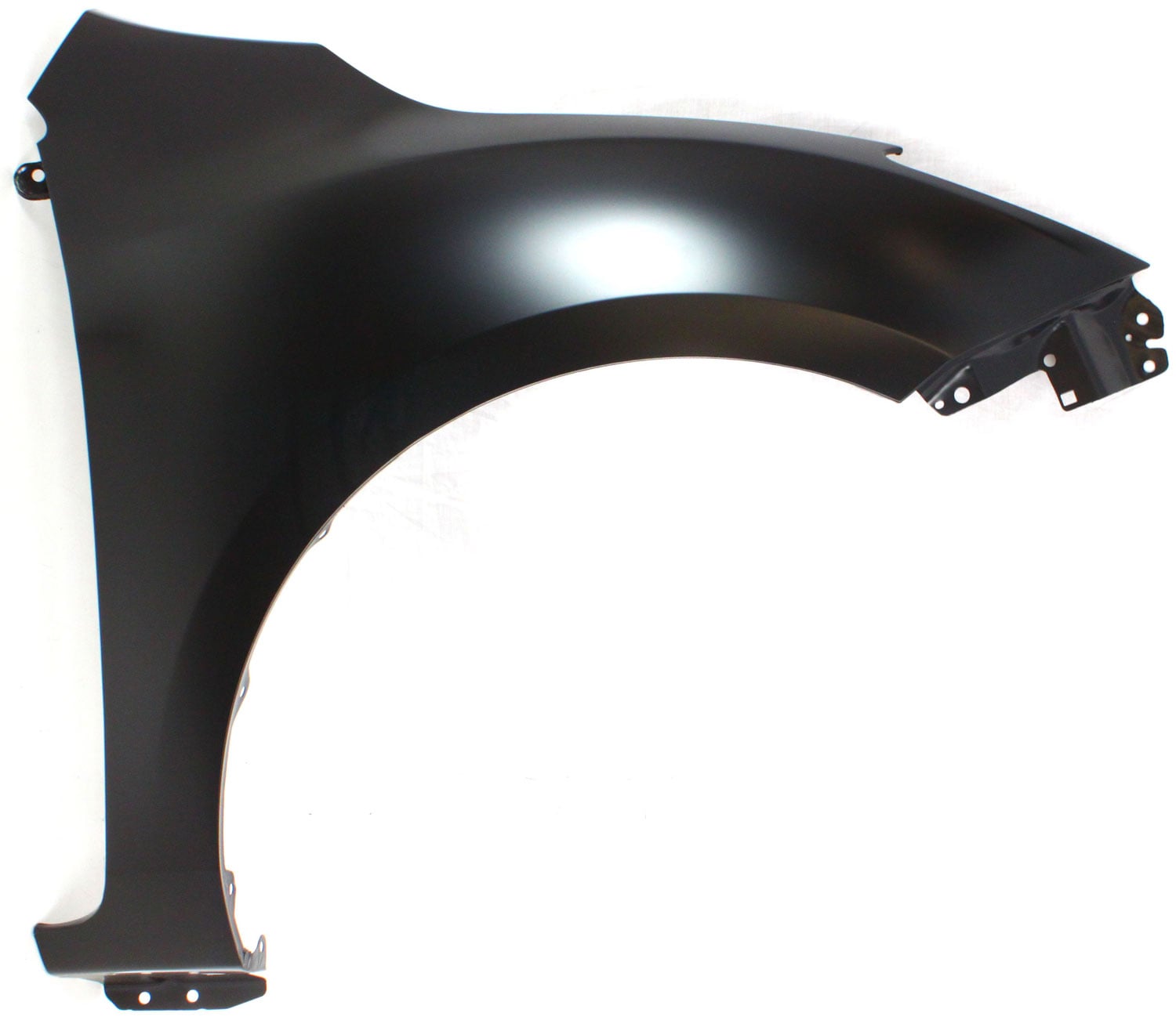Front Fender for Mazda 3 2010-2013 Hatchback (2.0L/2.5L Engine)/Sedan, Right (Passenger) Side, Primed (Ready to Paint), with Stone Guard, without Side Signal Light, Replacement