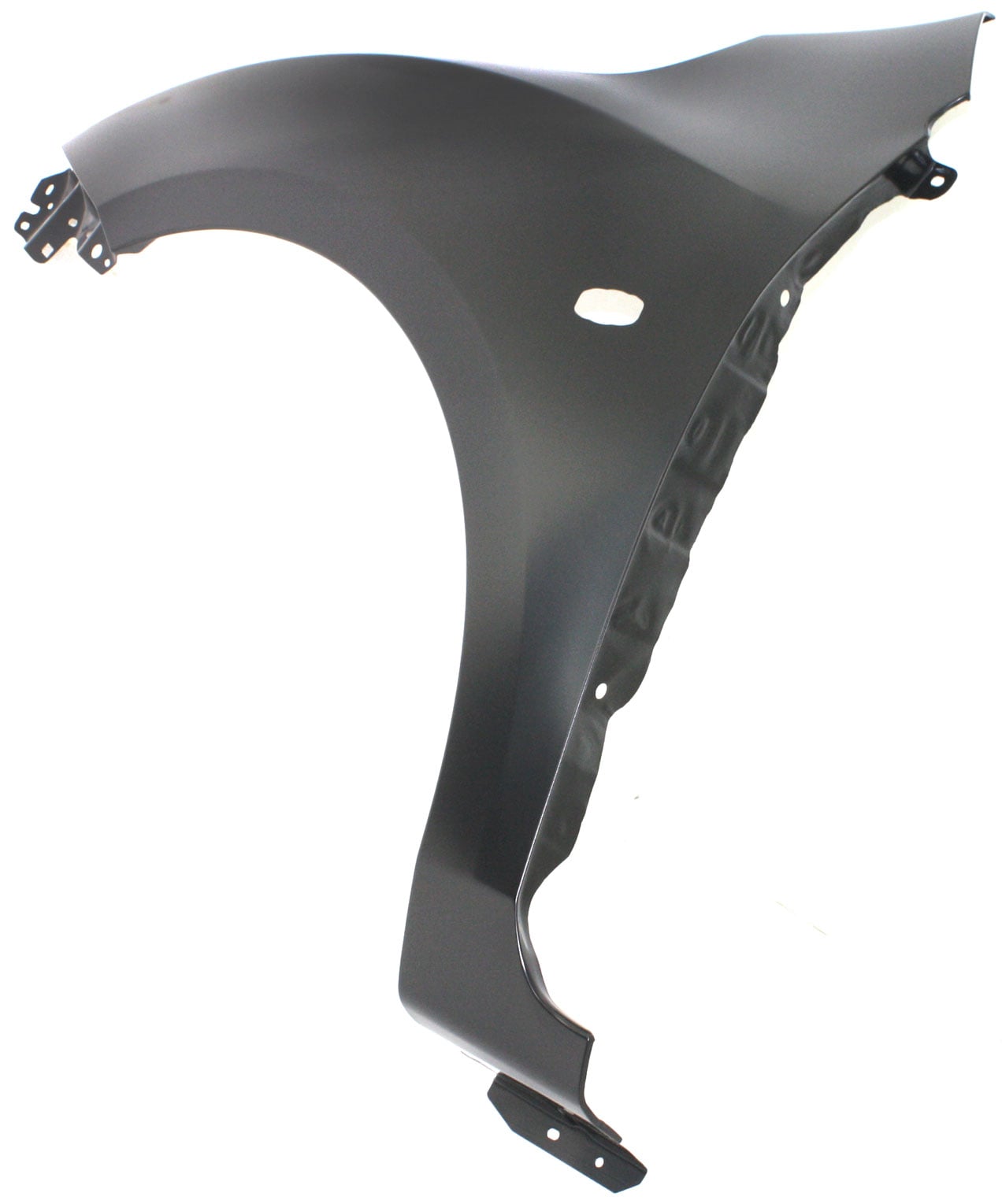 Front Fender for 2010-2011 Mazda 3, Primed (Ready to Paint), Left (Driver), Hatchback (2.0L/2.5L Engine)/Sedan, with Stone Guard and Side Signal Light, Replacement