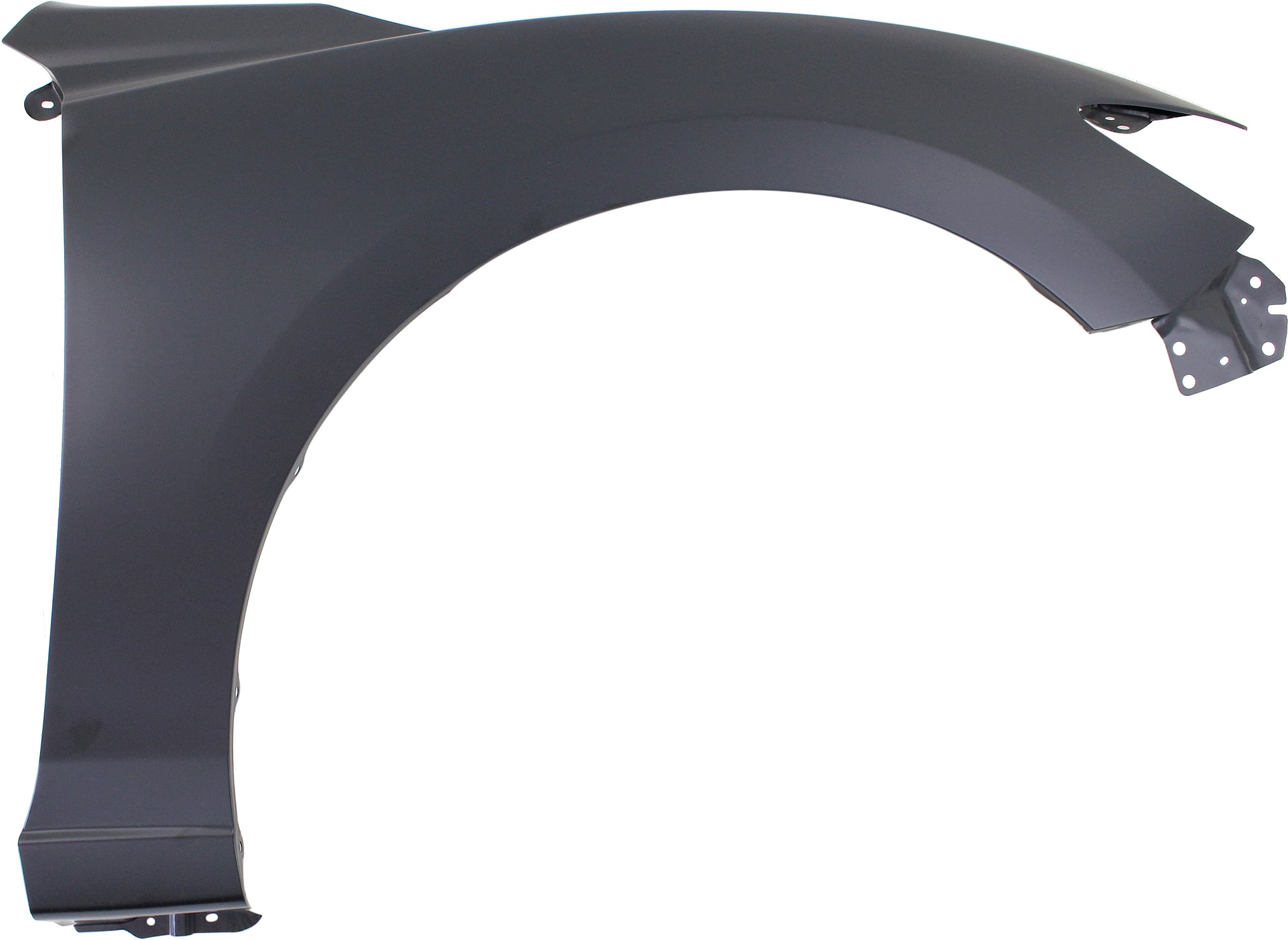 Front Fender for Mazda 6 (2014-2021), Right (Passenger) Side, Primed (Ready to Paint), Steel, without Side Light Hole, Replacement