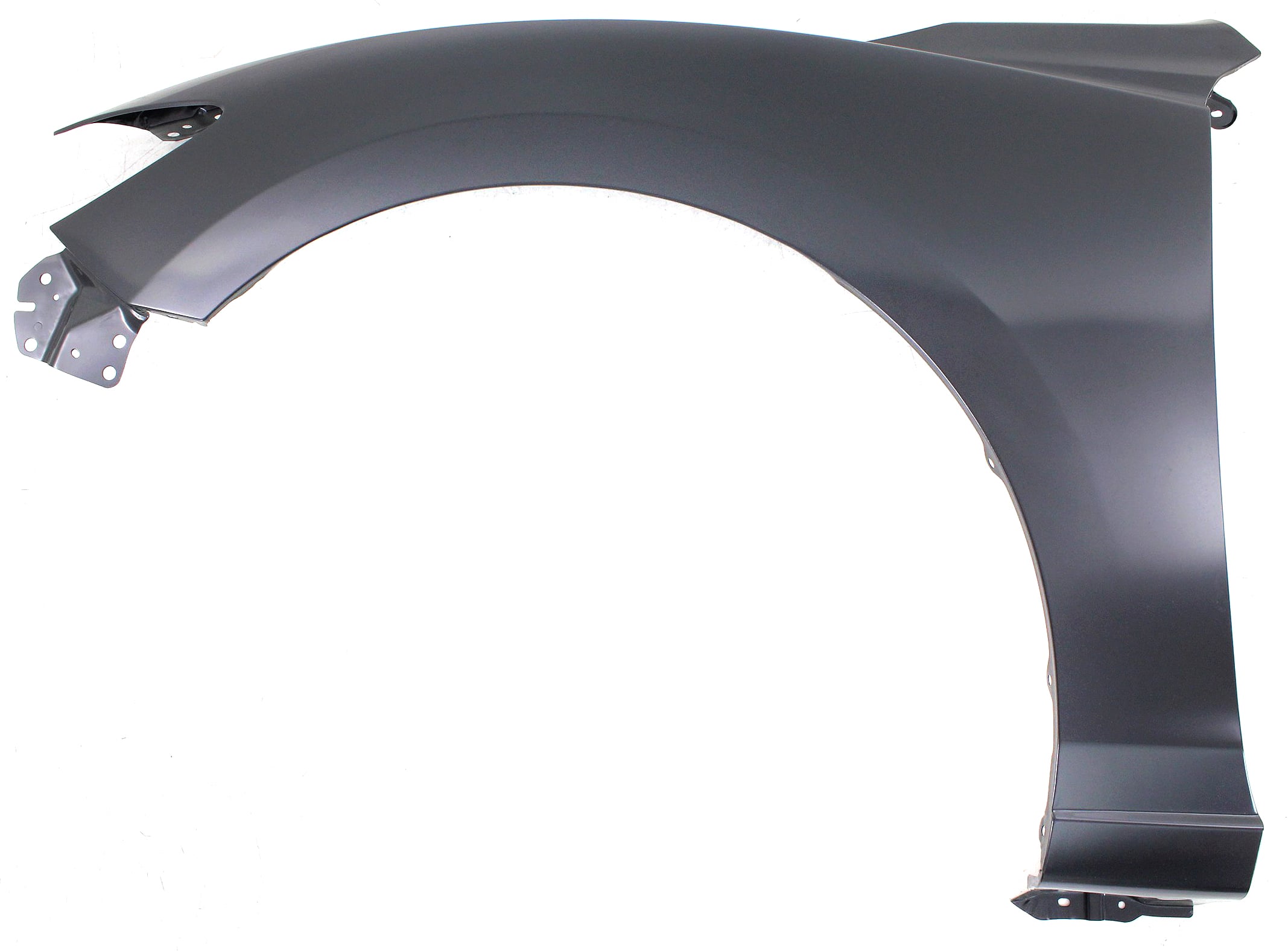 Front Fender for Mazda 6 (2014-2021), Left (Driver) Side, Primed (Ready to Paint), Steel, Without Side Light Hole, Replacement