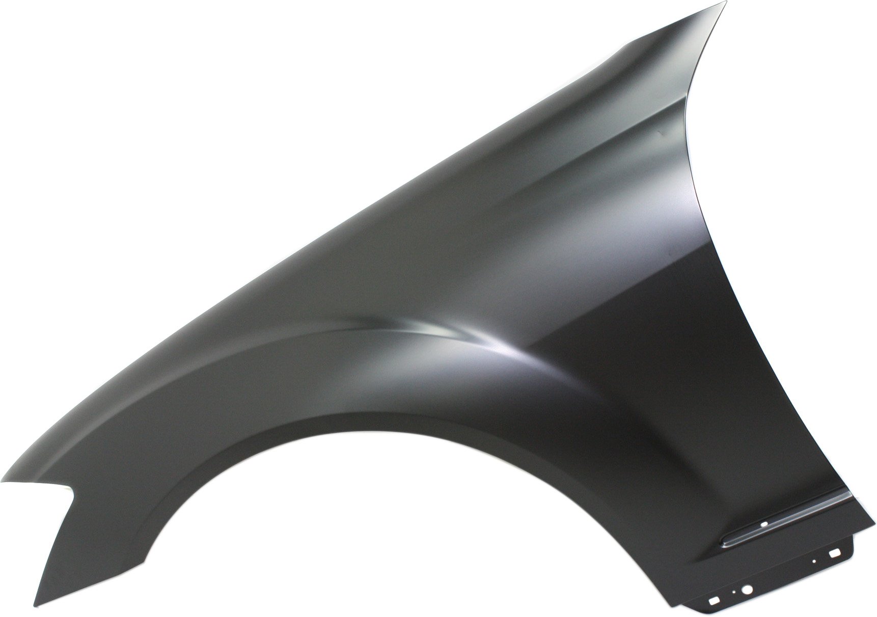 Front Fender for Mercedes-Benz S-Class 2007-2013, Left (Driver), Primed (Ready to Paint), Steel, Replacement