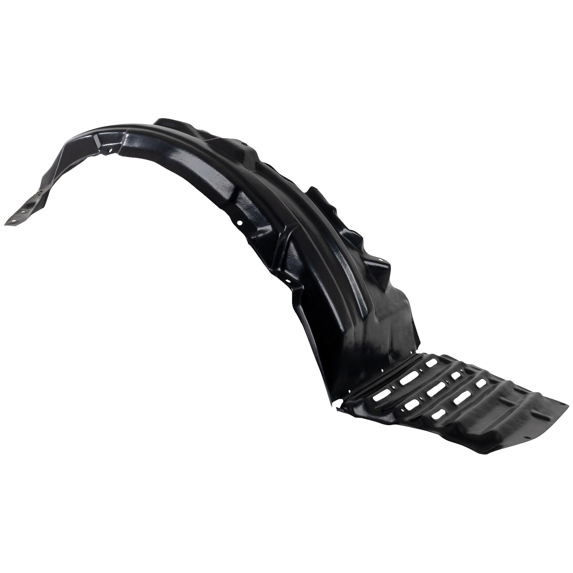 Front Fender Liner for Mitsubishi Lancer 2008-2013, Right (Passenger), Without Turbo, Sportback 2011-2013, Excluding Evolution/Ralliart Models, Replacement