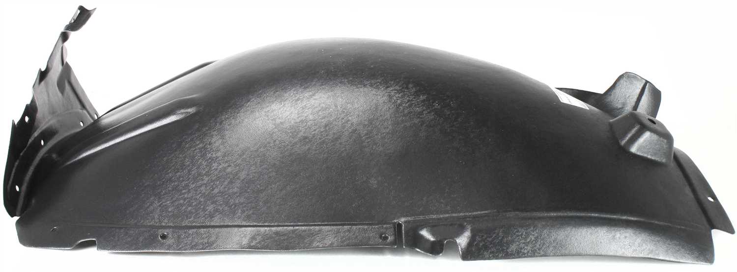 Front Fender Liner Left (Driver), Front Section for Mercedes-Benz ML-Class 2006-2011, Replacement