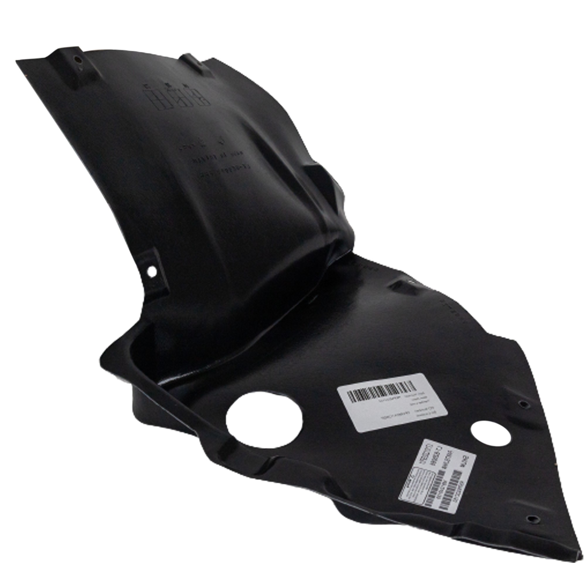 Front Fender Liner, Front Lower Section for Mercedes CLK-Class 2003-2005, Left (Driver), (209) Chassis, Replacement