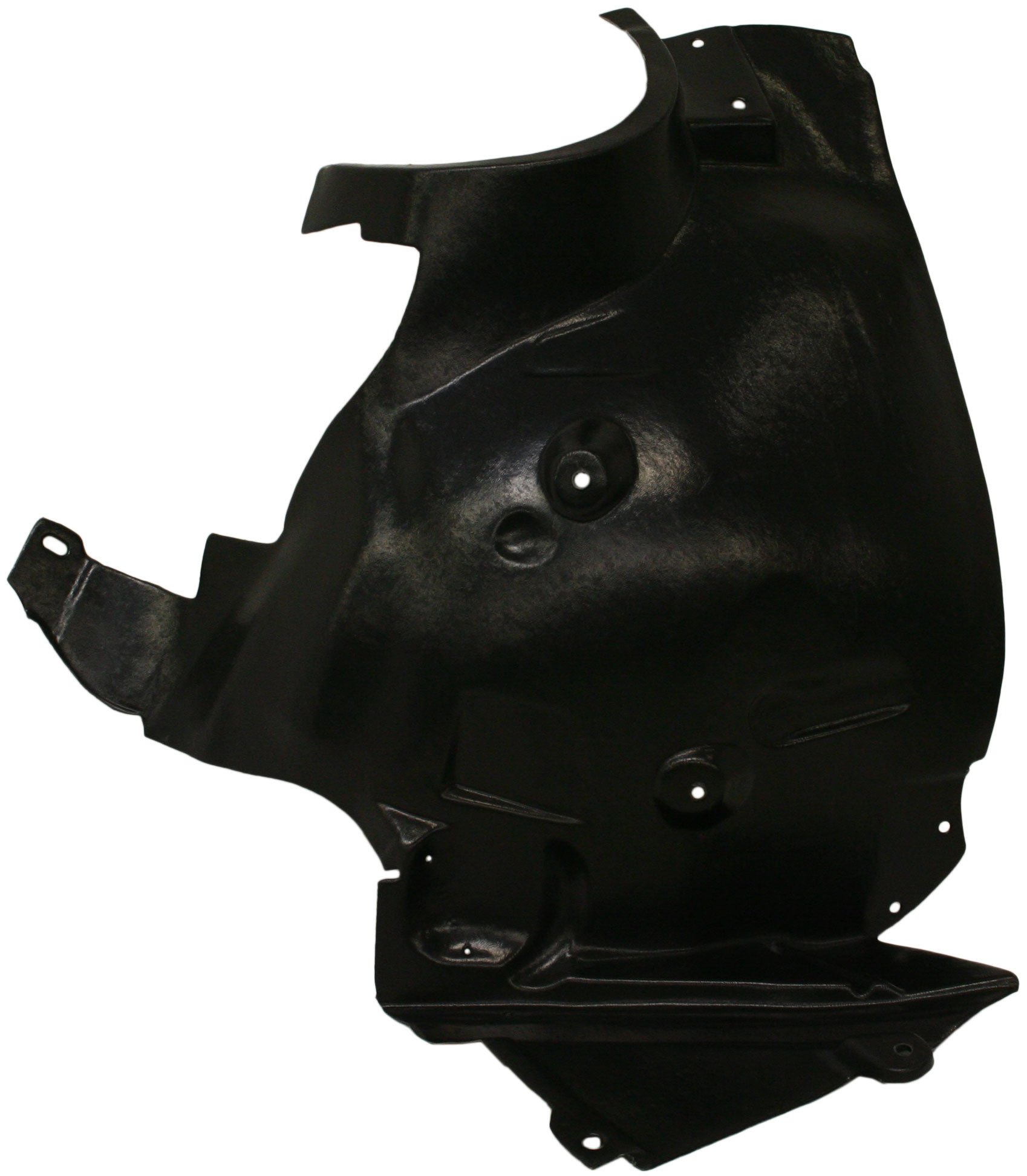 Front Fender Liner for Mercedes-Benz CLK-Class 2003-2009, Right (Passenger) Side, Rear Section, Replacement
