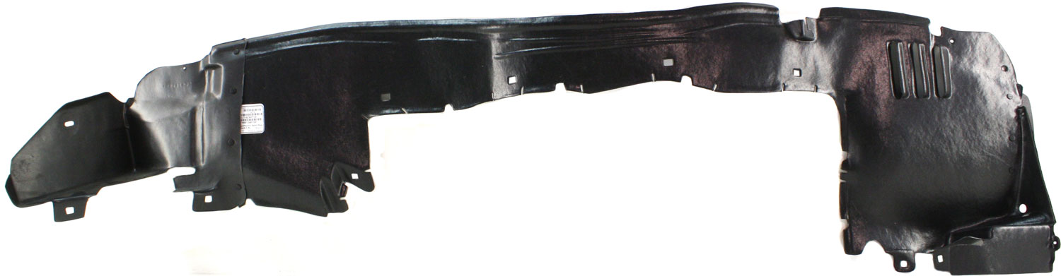 Front Fender Liner for Mercedes CLK-Class 2000-2003, Left (Driver), Rear Section, Convertible, without Sport Package, (208) Chassis, Replacement