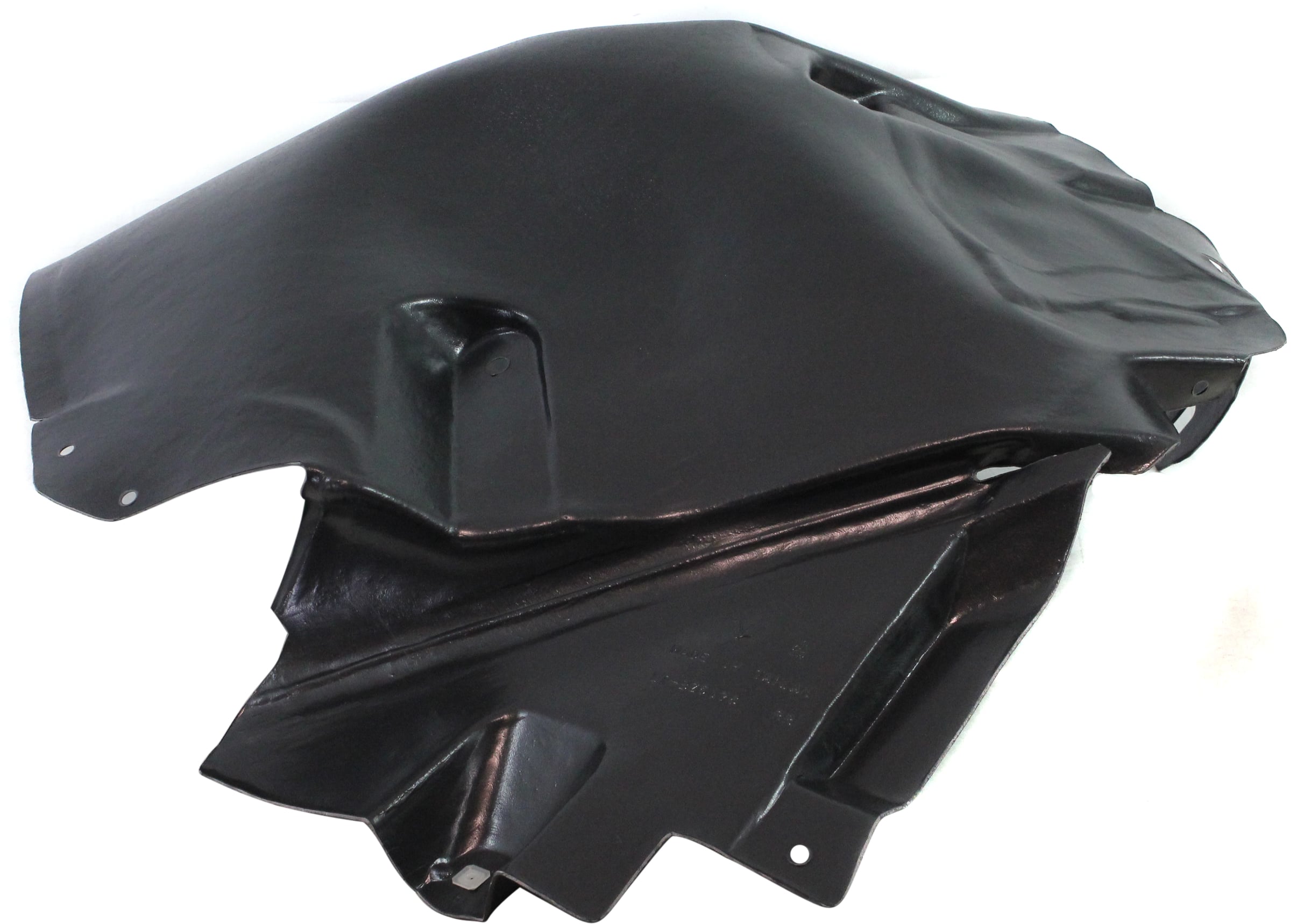 Front Fender Liner for Mercedes-Benz E-Class 2010-2017, Right (Passenger) Side, Rear Section, Convertible/Coupe, Replacement