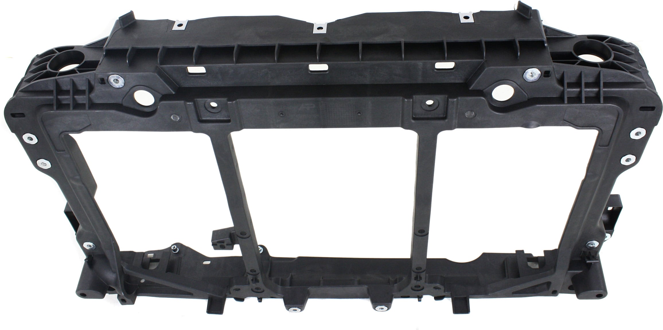 Radiator Support for Mazda 3 (2014-2018) / Mazda 6 (2014-2017), Plastic, with Energy Regeneration System, Hatchback without Radar Cruise Control, Sedan for Mexico/Japan Built Vehicle, Replacement