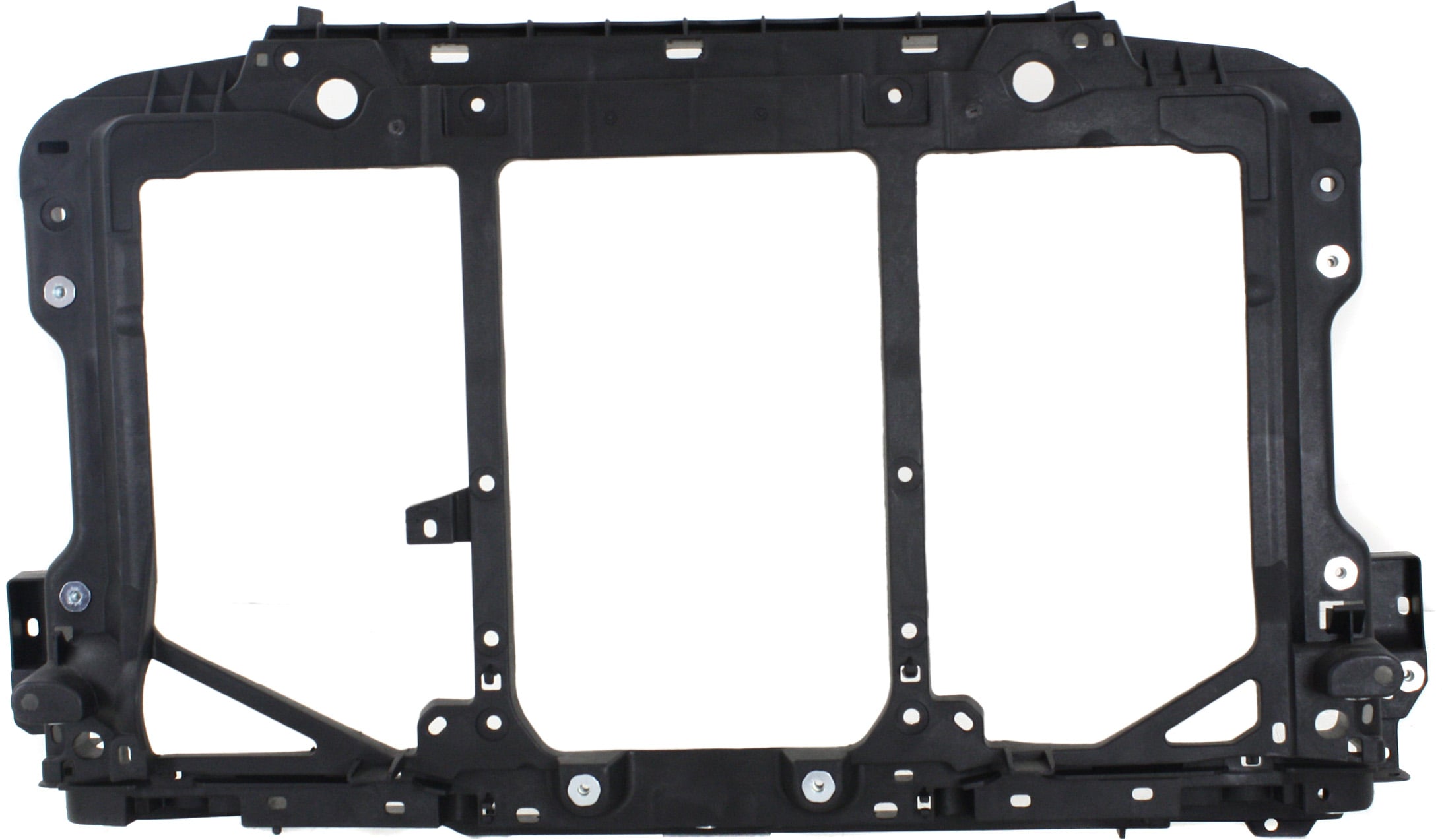 Radiator Support for Mazda 3 (2014-2018), Mazda 6 (2014-2017), Plastic, Without Energy Regeneration System and Radar Cruise Control, For Mexico Sedan/Japan Built Vehicle, HB, Replacement