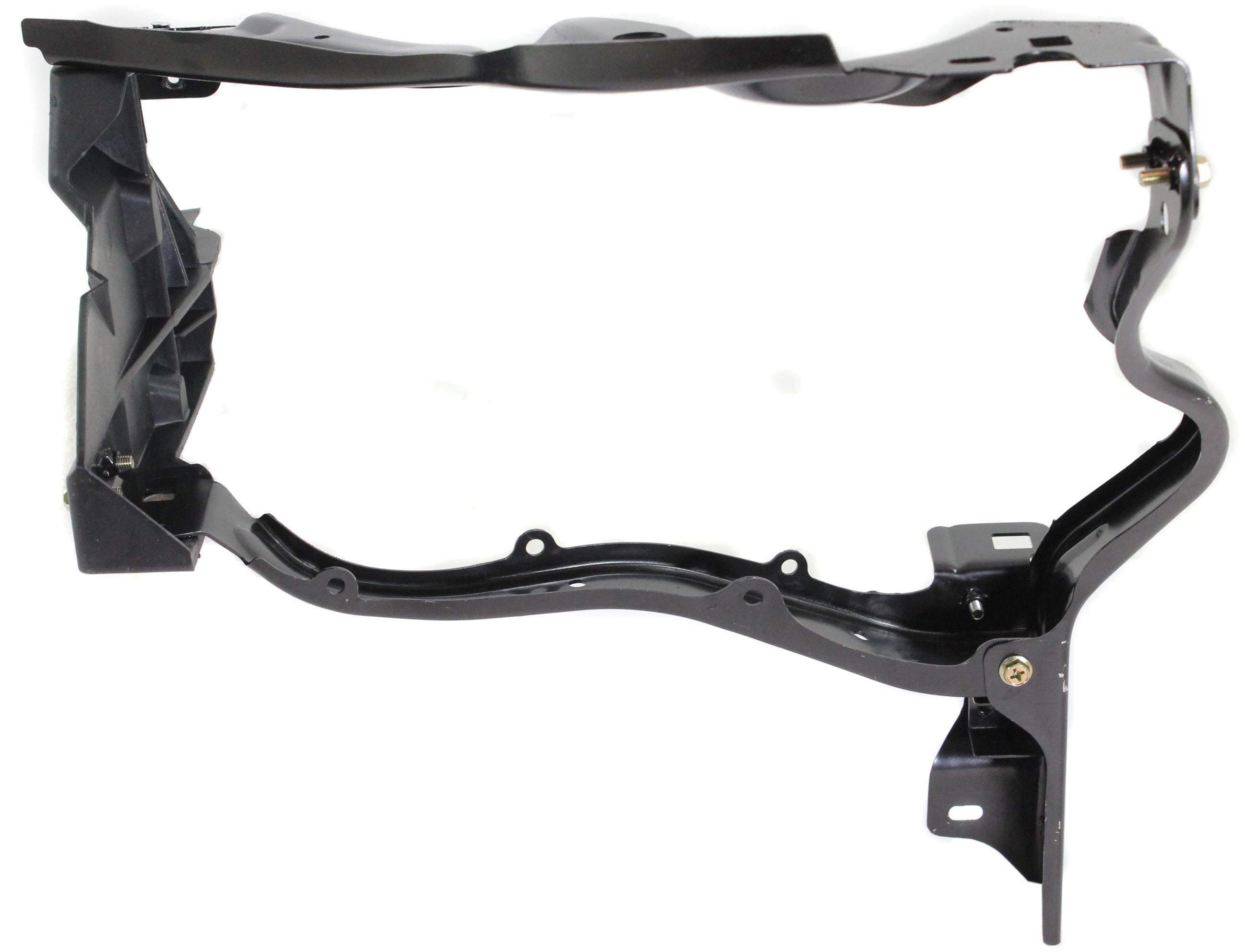 Radiator Support Right (Passenger) Headlight Mounting Panel for Mercedes E-Class 2010-2013, Made of Plastic with Steel, Suitable for Sedan/Wagon, Replacement