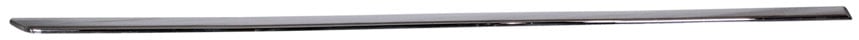Rear Door Molding for Mercedes-Benz C-Class 2008-2011, Left (Driver) Side, Chrome Finish, Replacement
