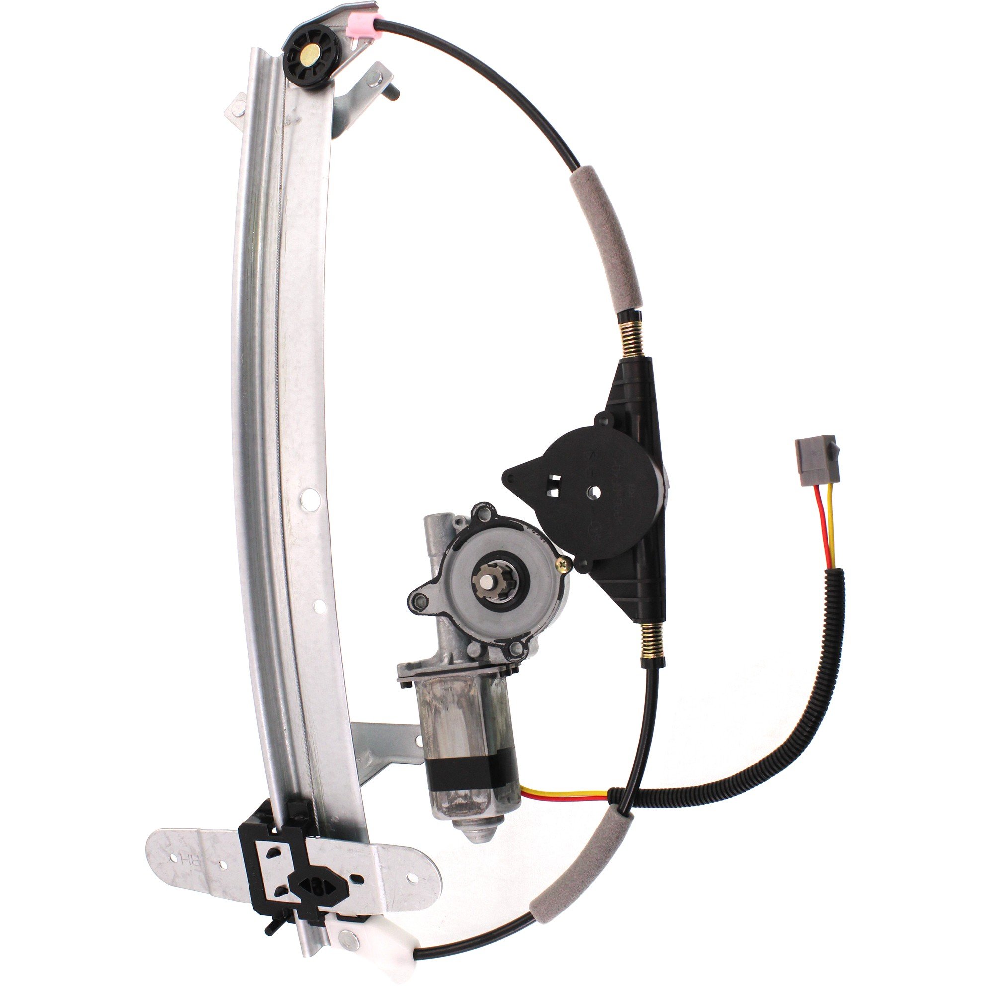 Rear Window Regulator for 1992-2011 Crown Victoria, Right (Passenger), Power, with Motor, Replacement