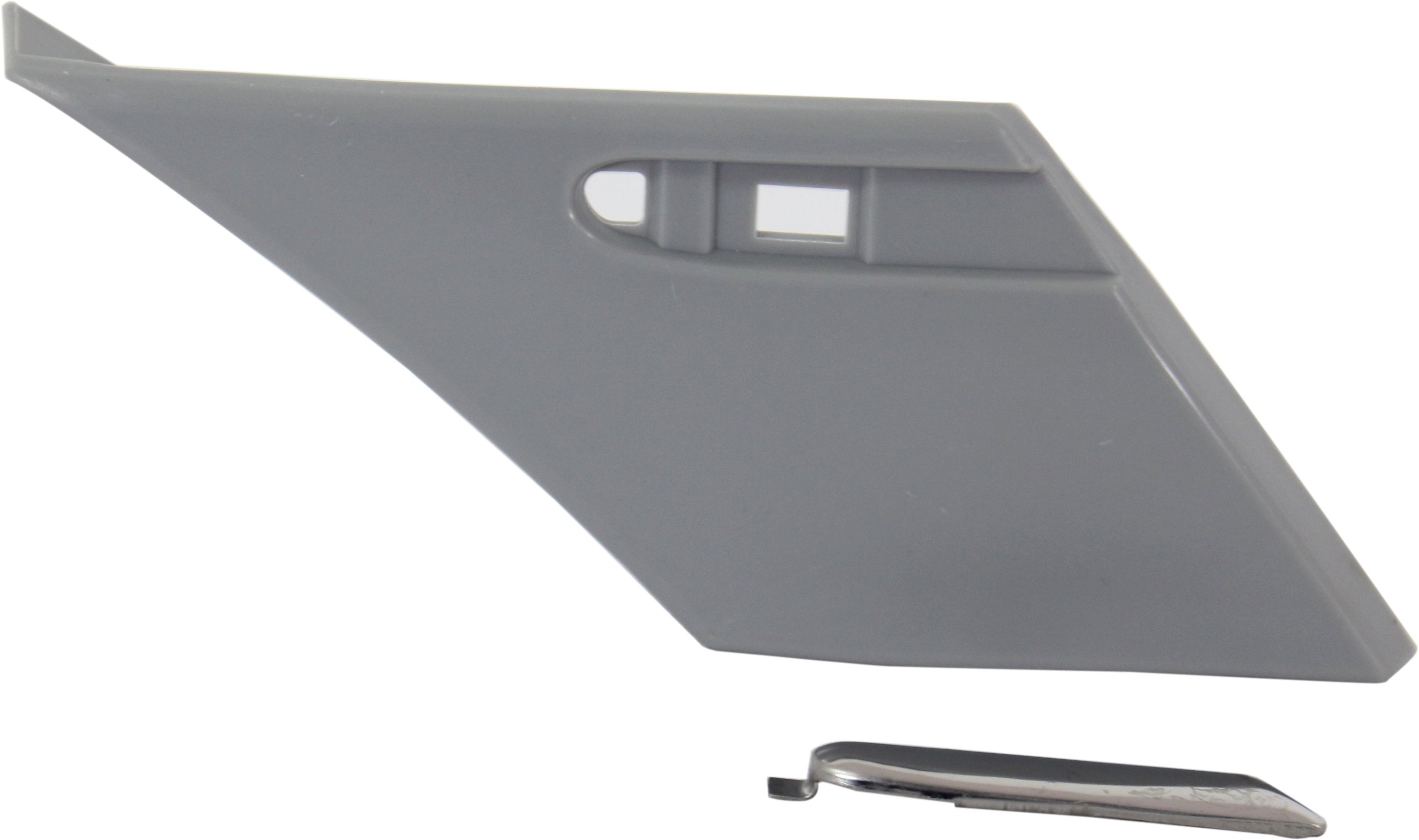 Quarter Panel Molding for Mercedes-Benz C-Class 2001-2007, Right (Passenger), Black Code 040, Compatible with Avantgarde and Elegance Package, Sedan/Wagon, Replacement
