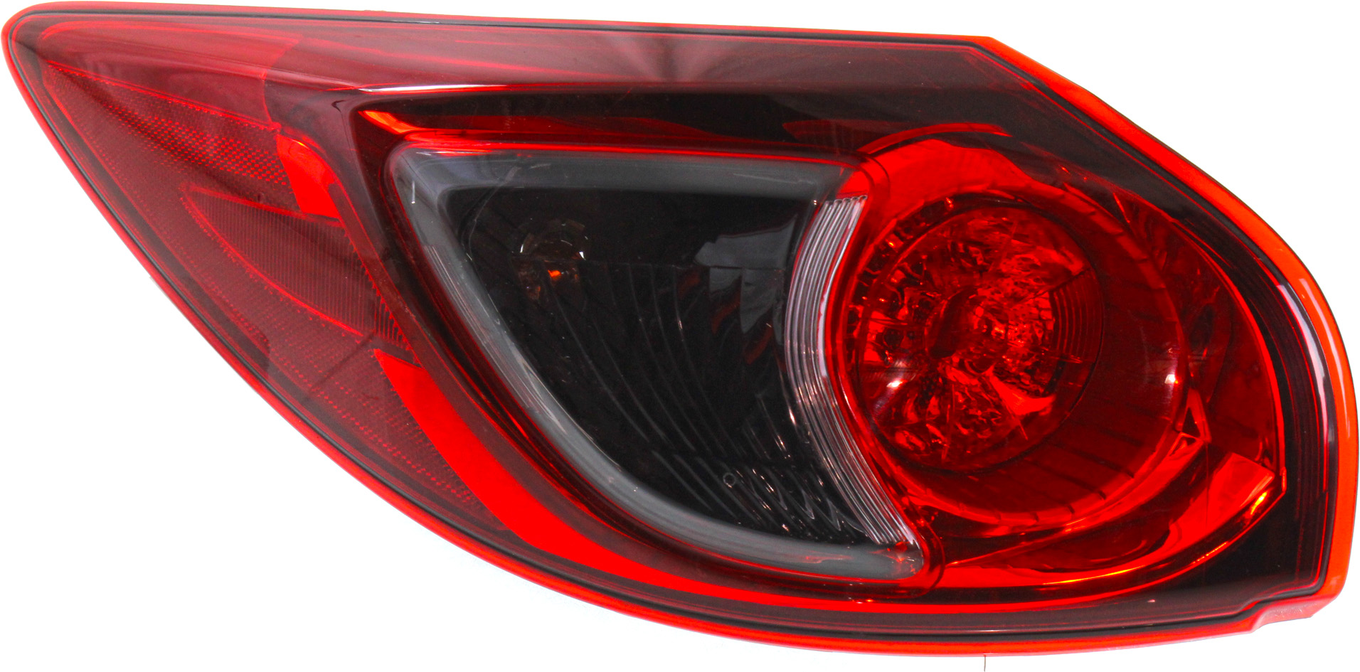 Tail Light Assembly for Mazda CX-5 2013-2016, Outer Left (Driver), Halogen, Replacement