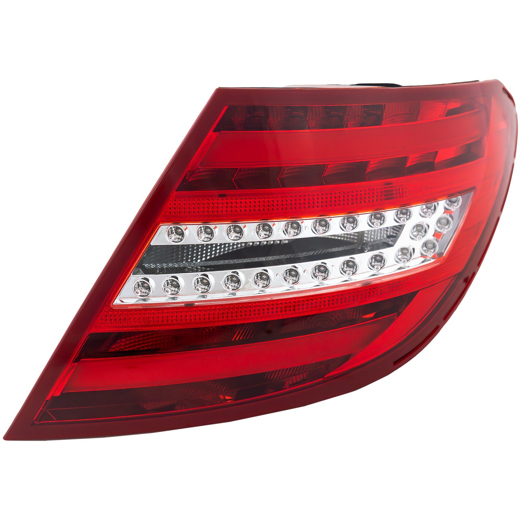 Tail Light Assembly for Mercedes C-Class Coupe/Sedan (2012-2015 Right Passenger, 2012-2014), Replacement