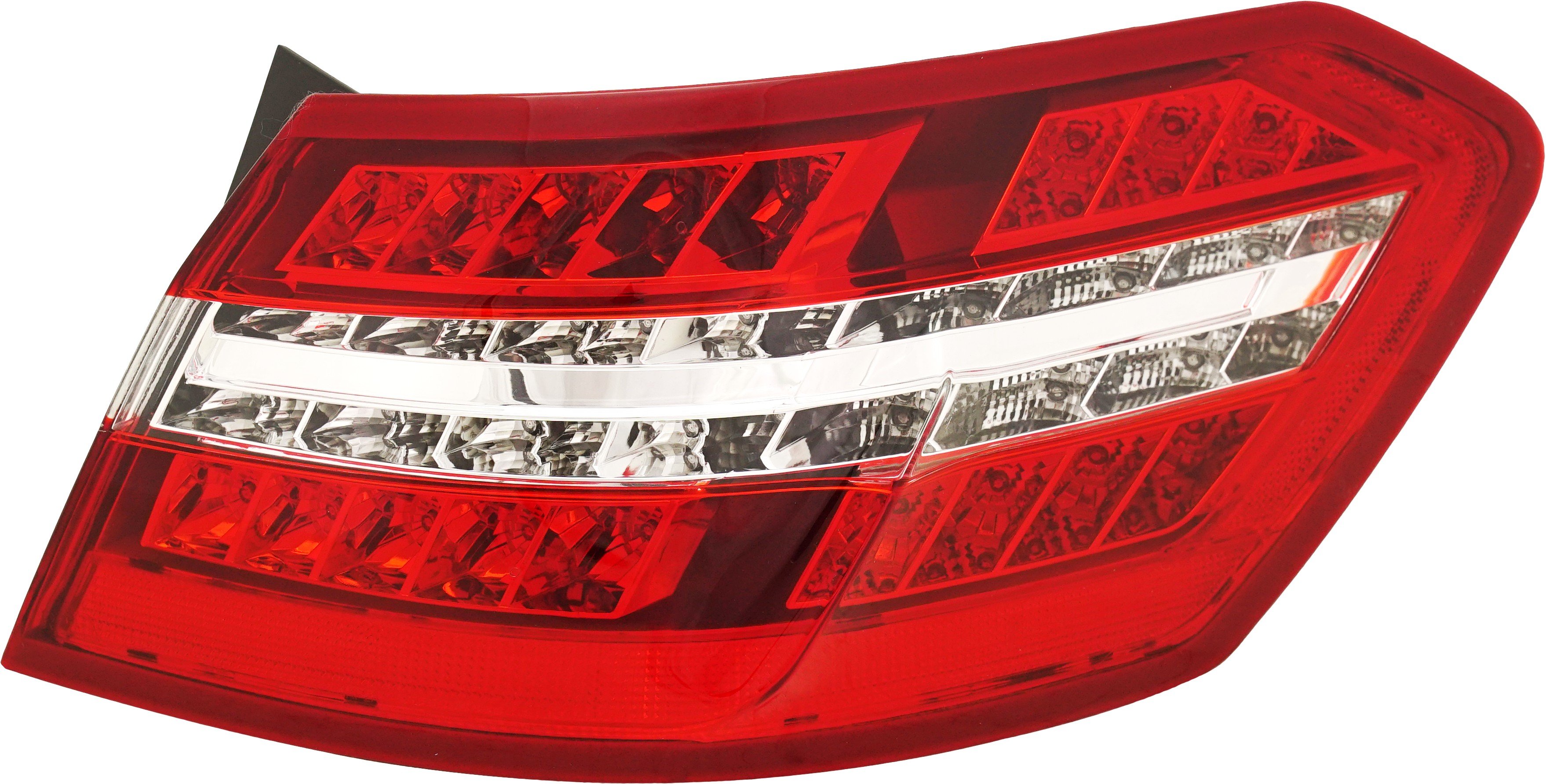 Tail Light Assembly for Mercedes E-Class Sedan/Hybrid, Outer Right (Passenger) Side, Fits 2010-2013 Models, Replacement