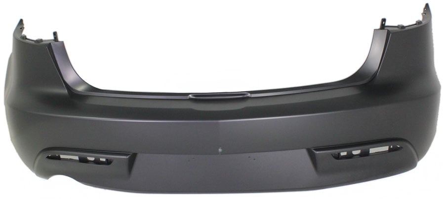 Rear Bumper Cover for Mazda 3 Sedan (2010-2011), 2.0 Liter Engine, Primed (Ready to Paint), Replacement