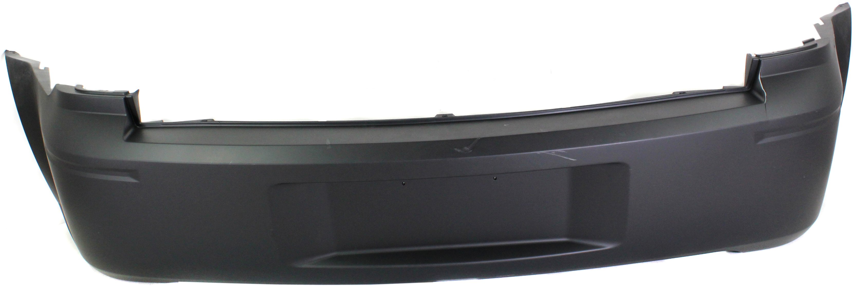 Rear Bumper Cover for Dodge Magnum 2006-2008, Primed (Ready to Paint), does not have Dual Exhaust Holes, Excludes SRT-8 Model, Replacement