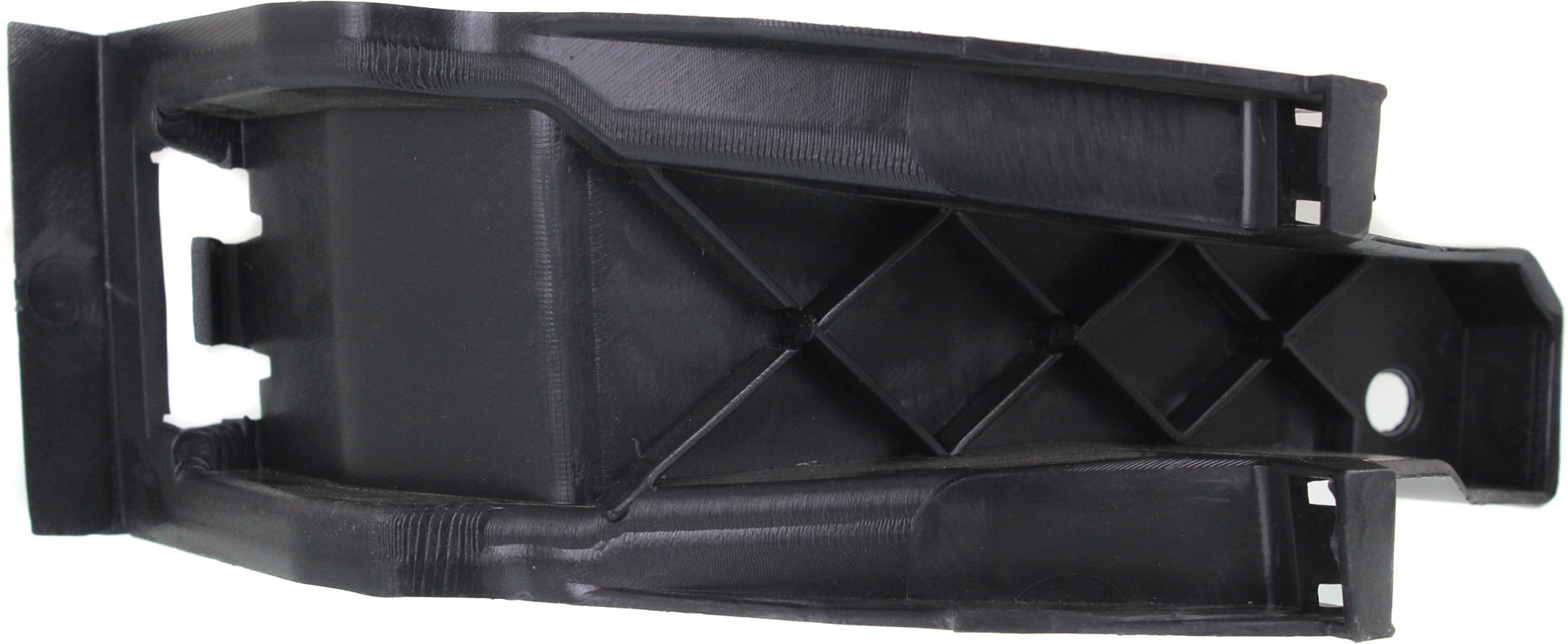 Rear Bumper Bracket for Mercedes-Benz C-Class 2012-2015, Left (Driver), Plastic, with Sport Package, Coupe/Sedan, Replacement