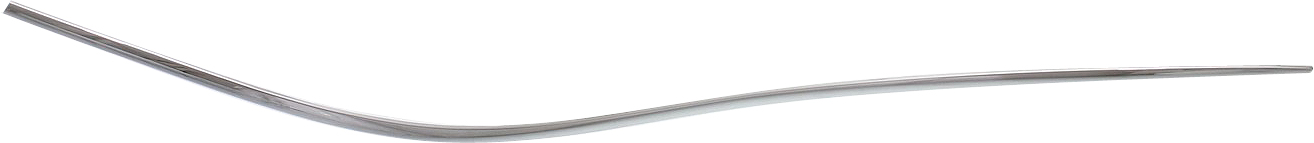 Rear Bumper Molding Side Cover, Chrome for 2003-2009 Mercedes-Benz CLK-Class, Right (Passenger) Side, Replacement