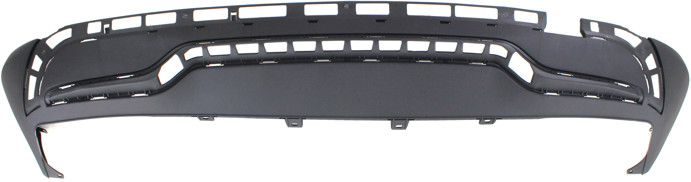 Rear Lower Valance for Mercedes-Benz ML350/ML550 (2012-2014), Textured, without AMG Styling Package, Replacement (CAPA Certified)