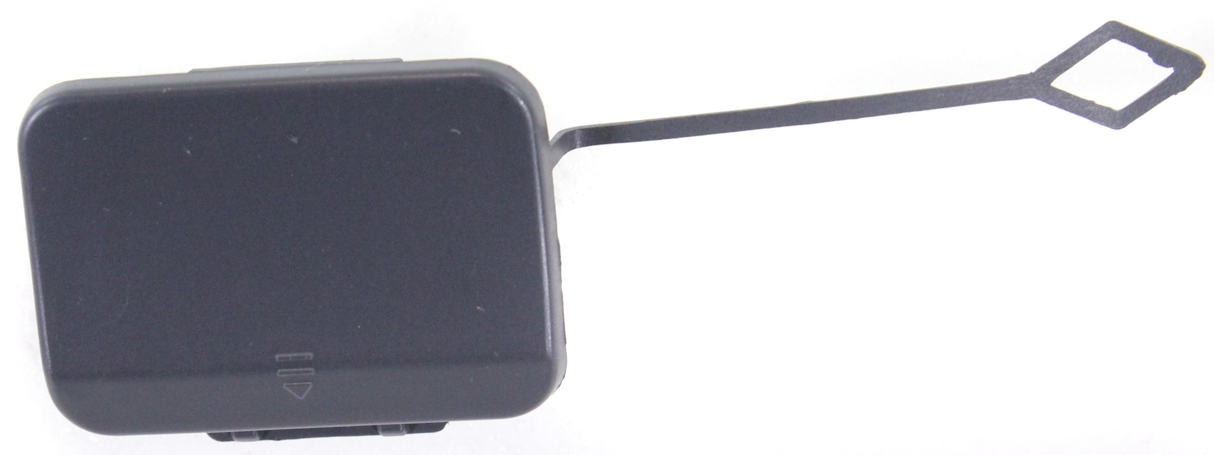 Rear Bumper Tow Hook Cover for Mercedes Benz E-Class Sedan 2010-2013, Right (Passenger), Paint to Match, without AMG Styling Package, Replacement