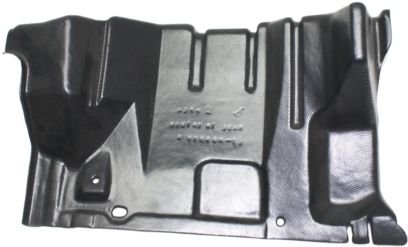 Engine Splash Shield for Mitsubishi Lancer 2008-2015, Under Cover, Right (Passenger), with Turbo, Replacement