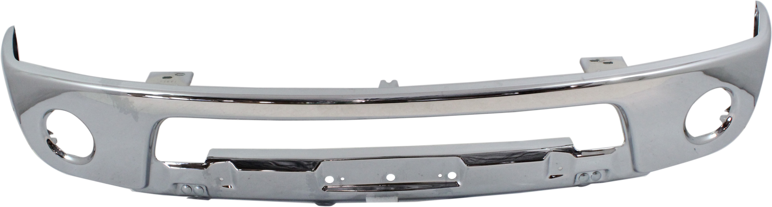 Front Bumper for Nissan Frontier 2005-2017, Chrome-Finished, Lower Placement, Solid Steel, Replacement (CAPA Certified)