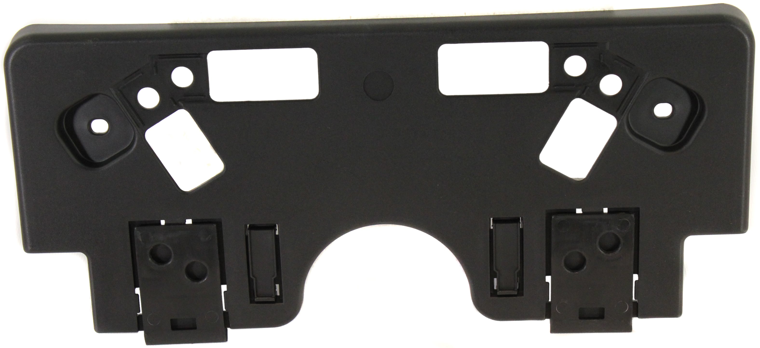 Front License Plate Bracket for Nissan 350Z, 2003-2005 Model Years, Textured Black Replacement