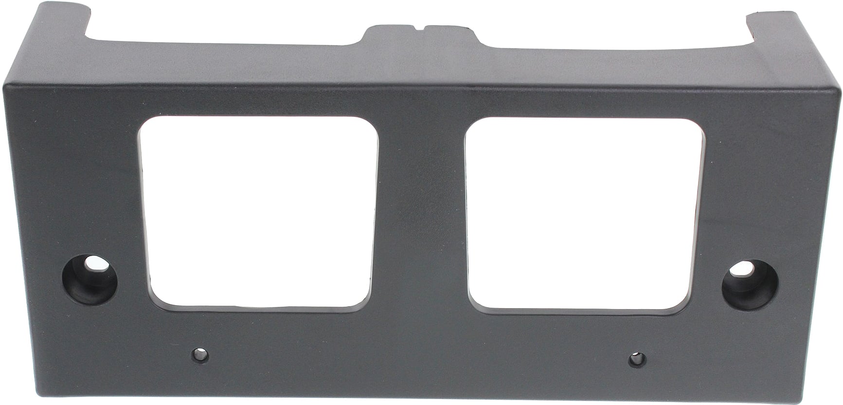 Front License Plate Bracket for Nissan Altima 2013-2015, Textured Black, Sedan, Replacement
