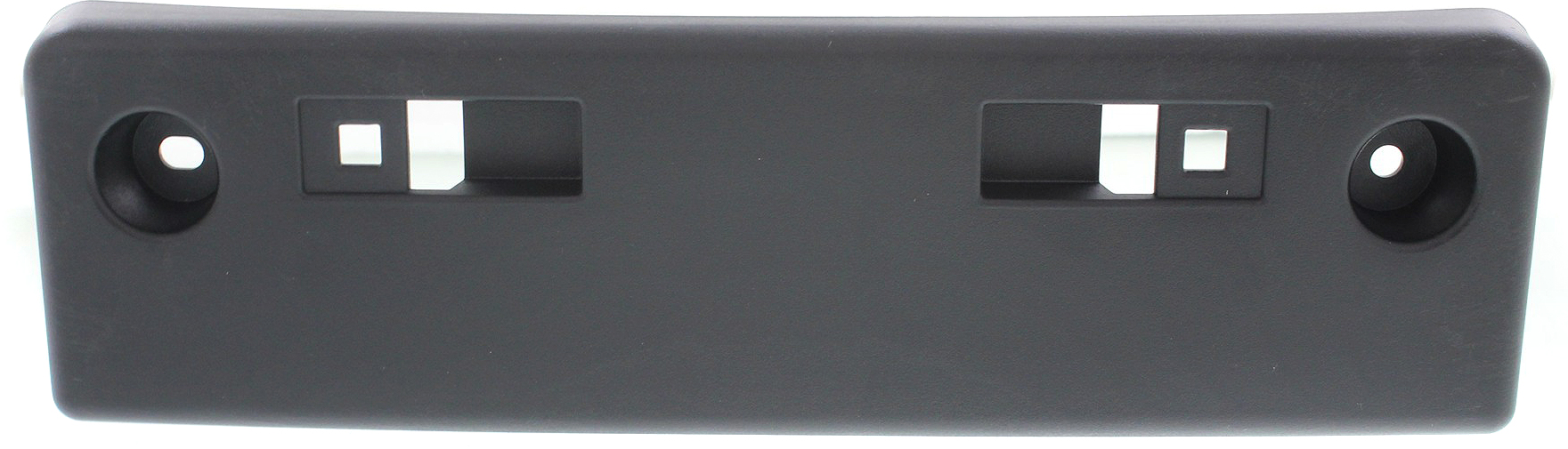 Front License Plate Bracket for Nissan Versa 2007-2012, Textured Black, Compatible with Hatchback & Sedan (2007-2011), Replacement