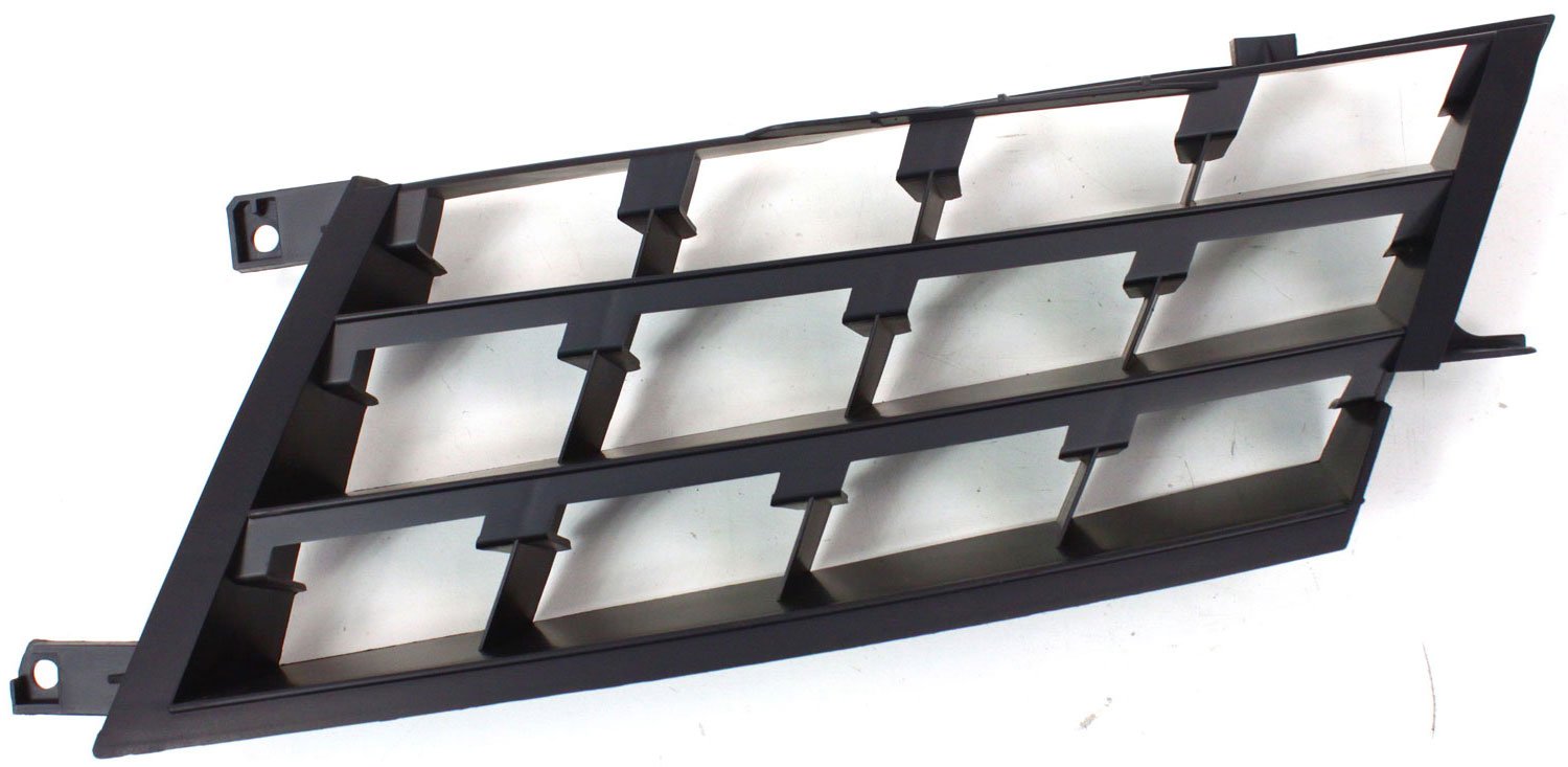 Grille Insert for Nissan Rogue 2008-2010, Left (Driver), Outer, Black, S/SL Models, Replacement