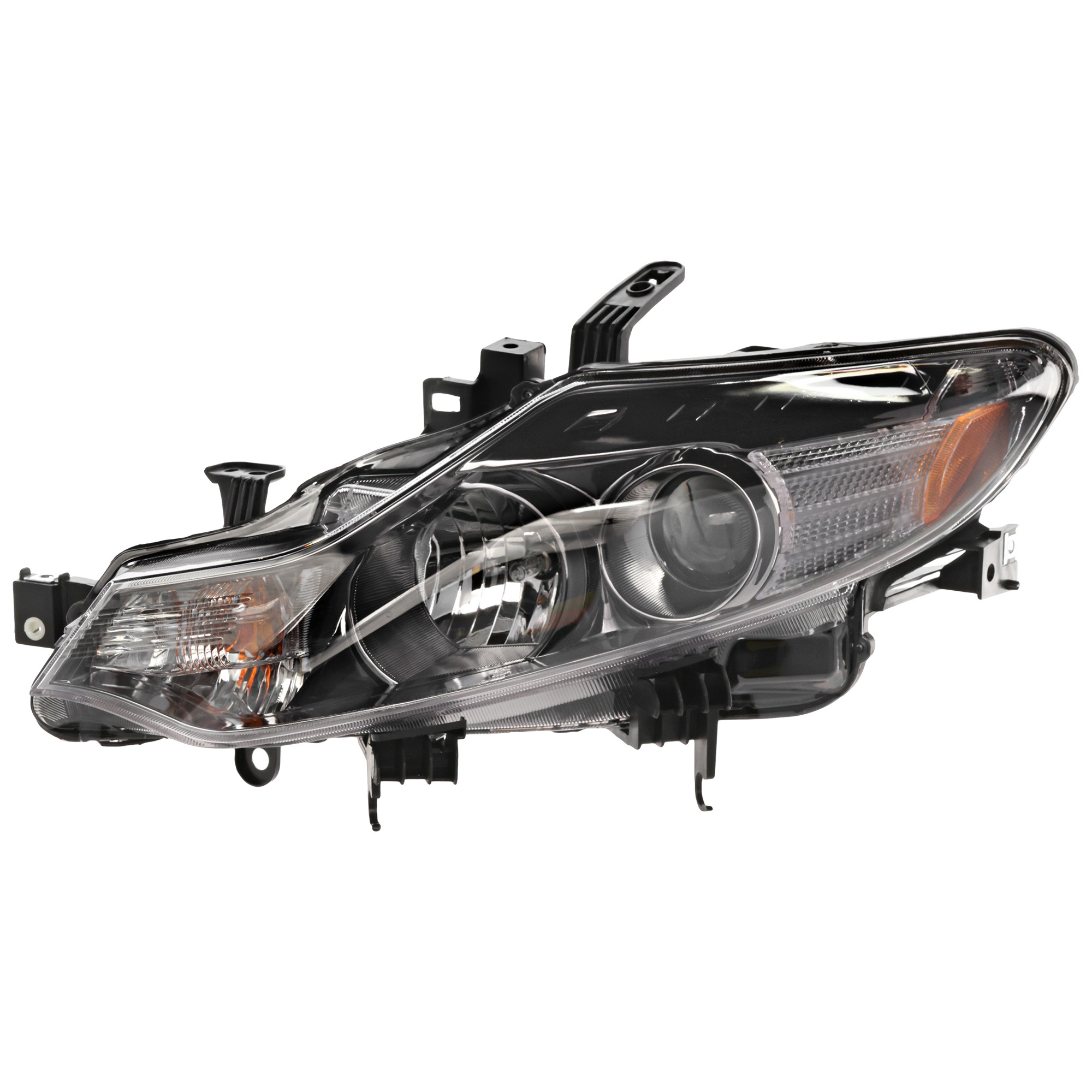 Headlight Assembly for Nissan Murano 2009-2014, Left (Driver), Halogen, Excludes CrossCabriolet Model, Replacement