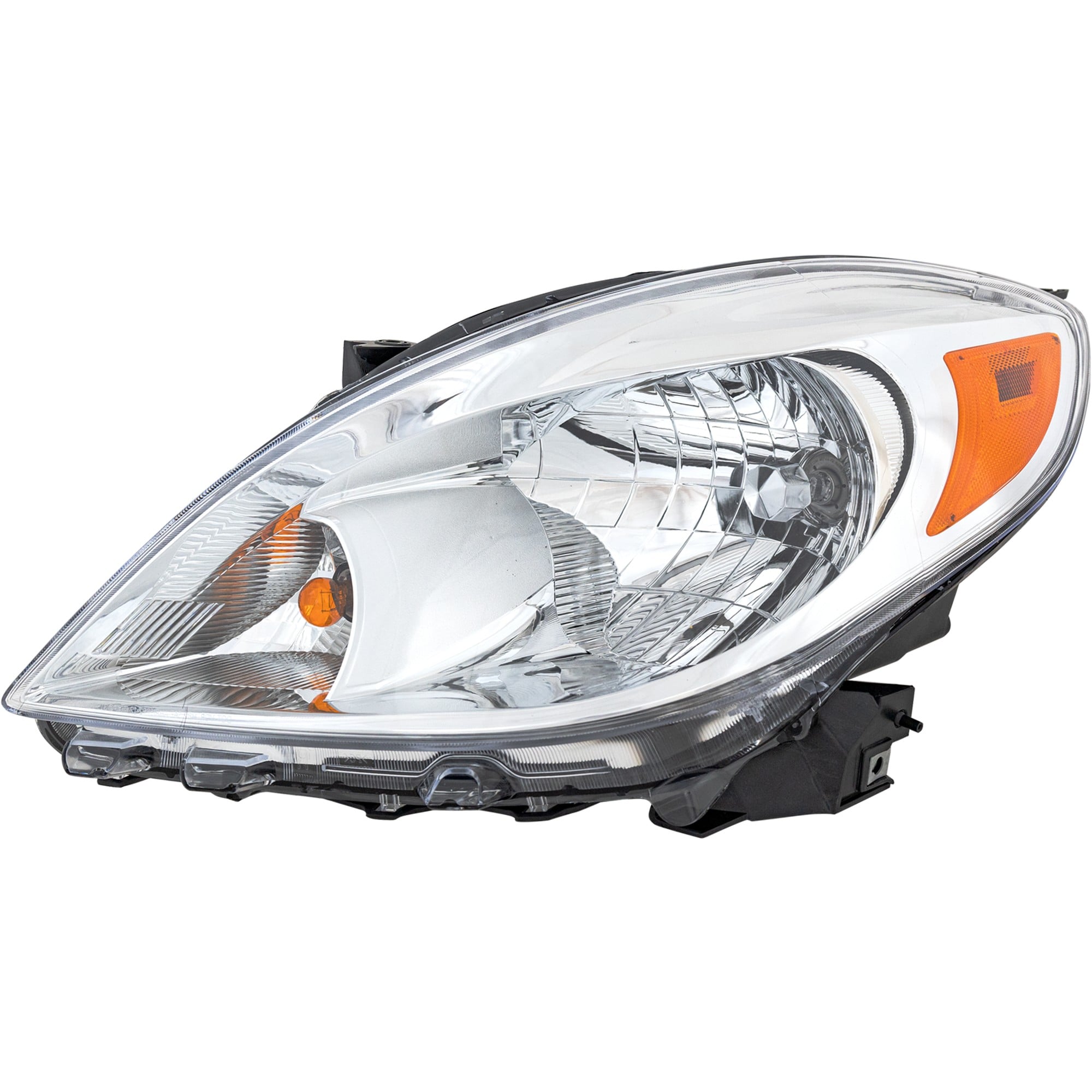 Headlight Assembly for Nissan Versa Sedan 2012-2014, Left (Driver), Halogen, Replacement