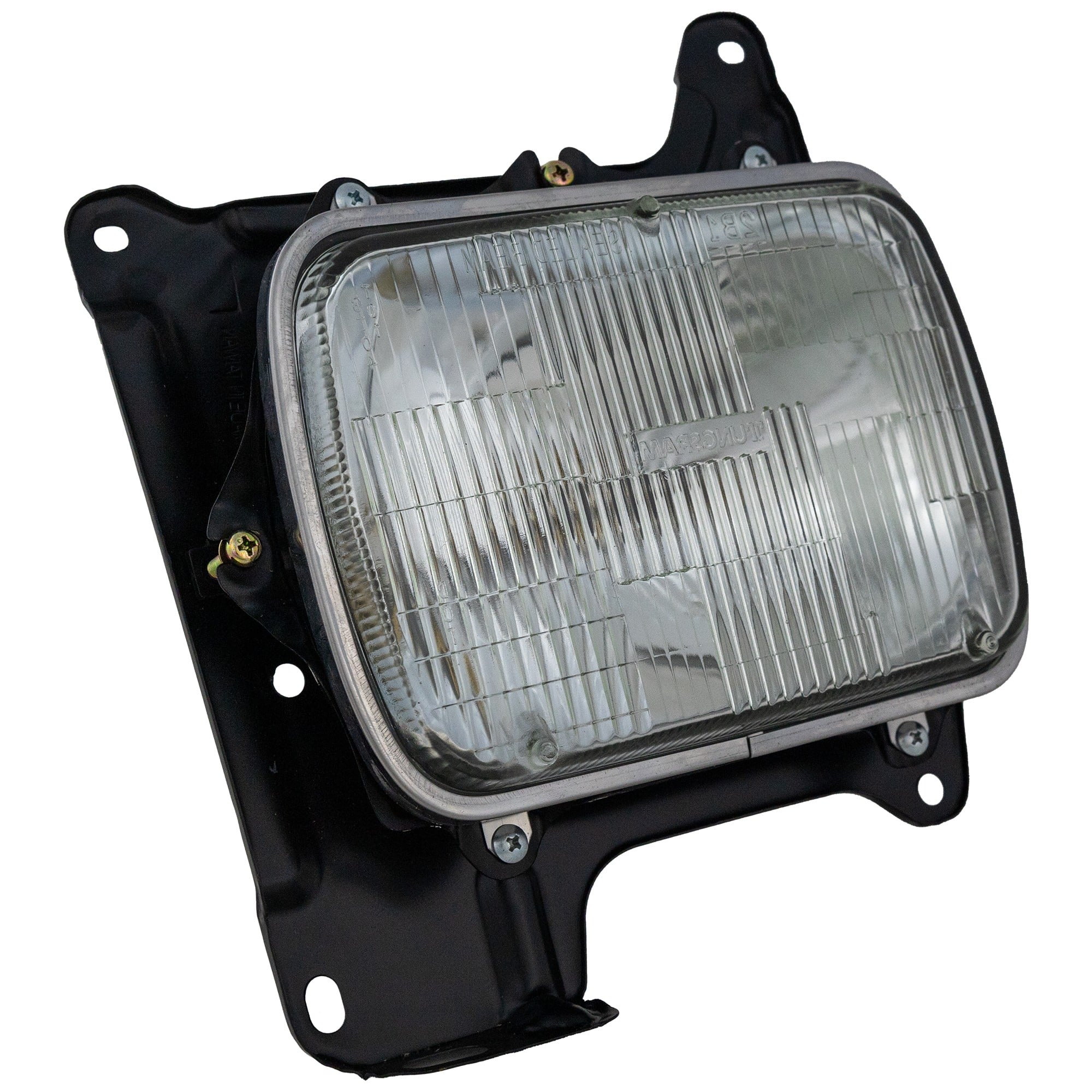 Headlight Assembly for Nissan Pickup 1986-1997, Right (Passenger), Sealed Beam Type, Halogen, Replacement