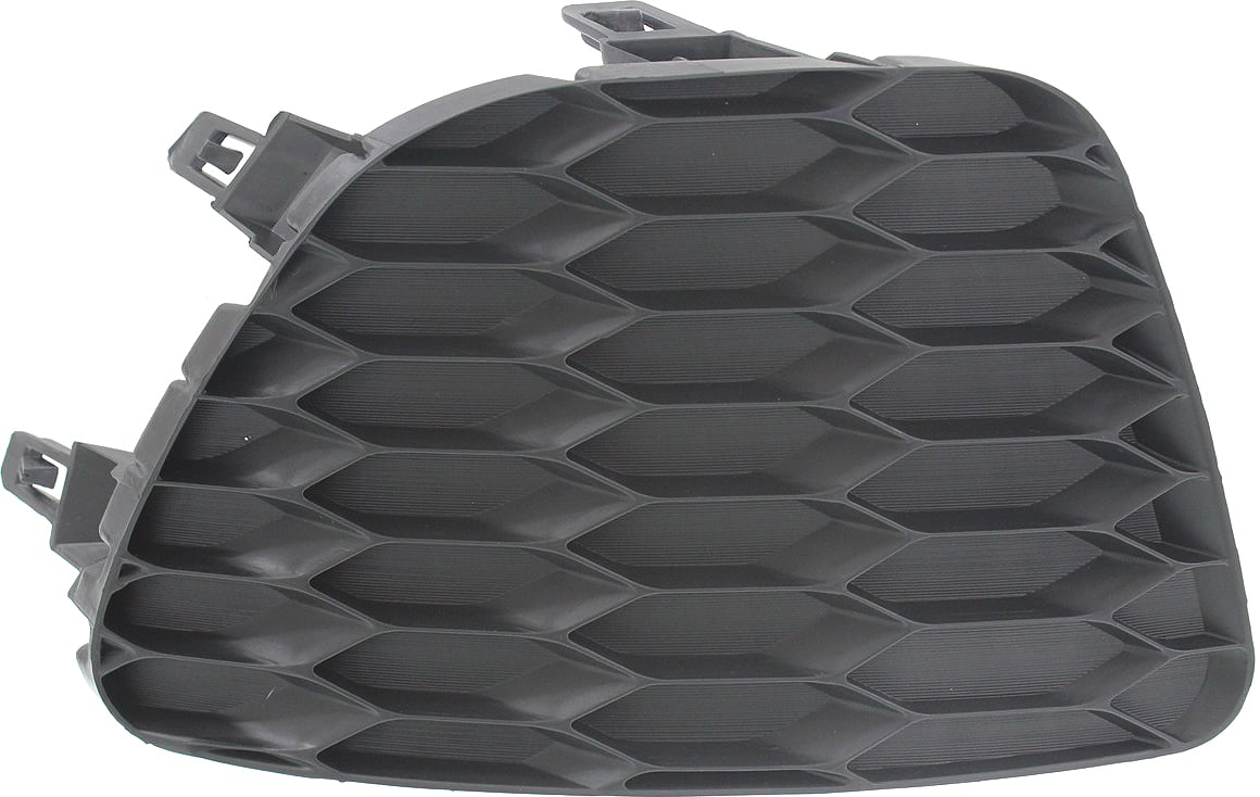 Fog Light Cover for Nissan Sentra 2013-2015, Left (Driver), Textured Black, Sport Type, SR Model, Replacement