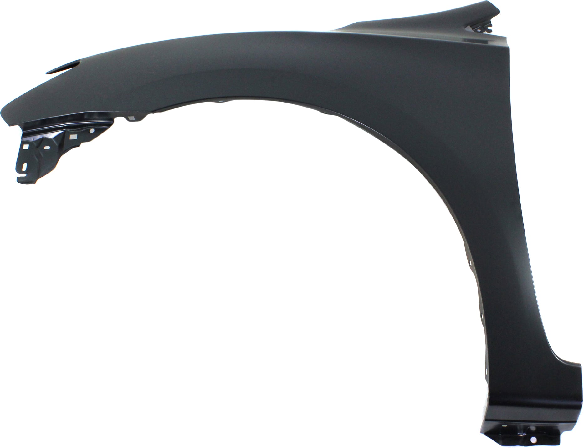 Front Fender for Nissan Sentra 2013-2015, Left (Driver), Primed (Ready to Paint), Steel, without Rocker Molding Holes, Replacement (CAPA Certified)