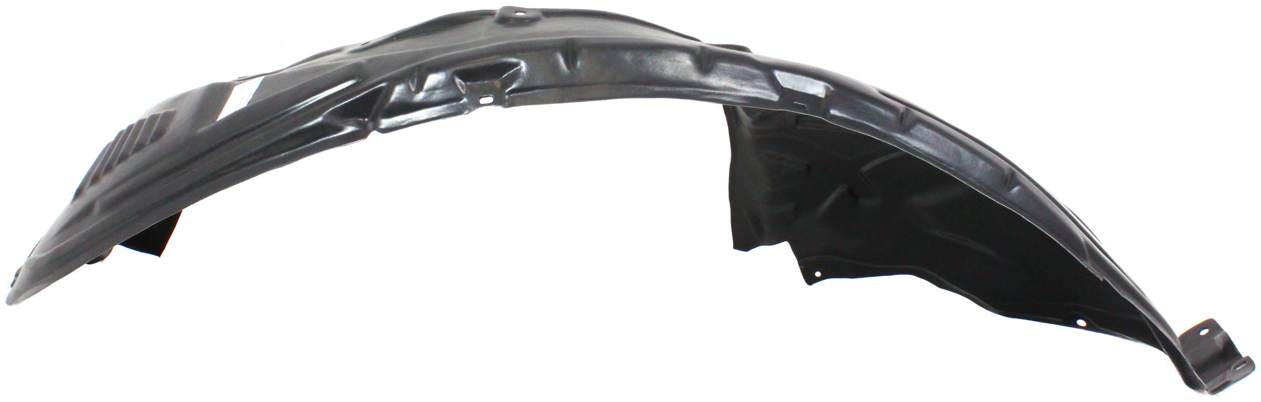 Front Fender Liner, Inner, Plastic, Vacuum Form for Nissan Murano 2009-2010, Left (Driver), Replacement