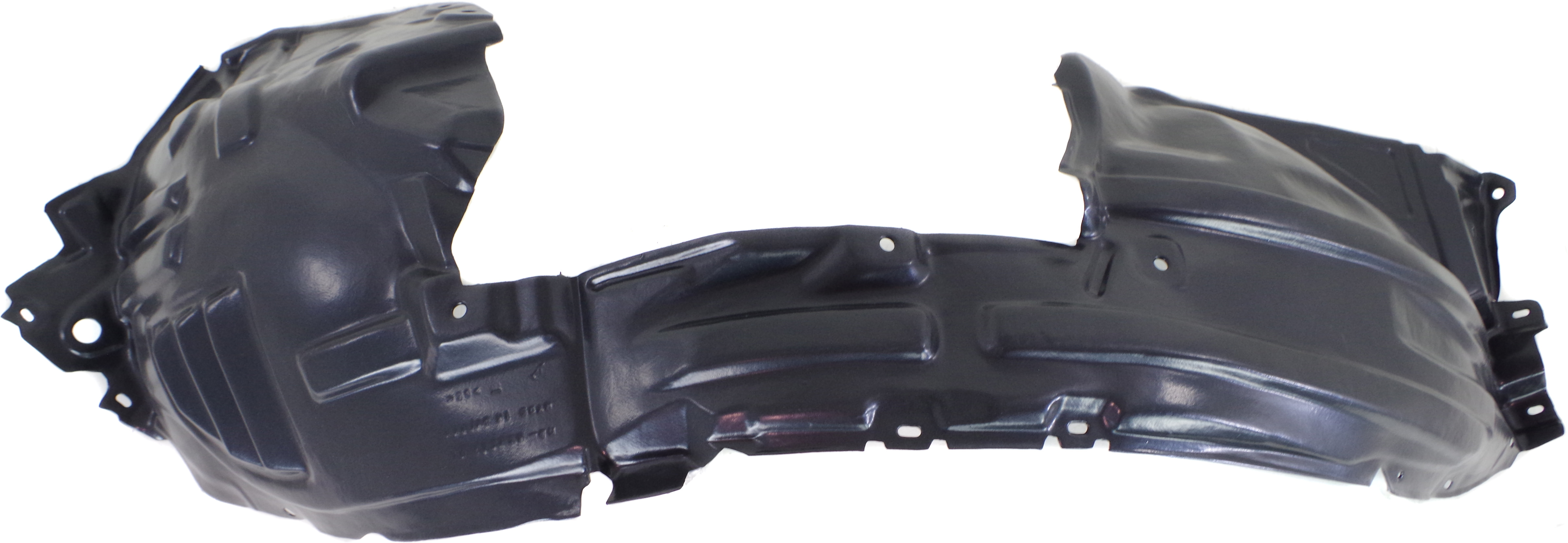 Front Fender Liner for Nissan JUKE 2011-2016 Left (Driver), Plastic, Vacuum Form, Compatible with S/SL/SV Models 2011-2014, Nismo/Nismo RS Models 2013-2016, Replacement